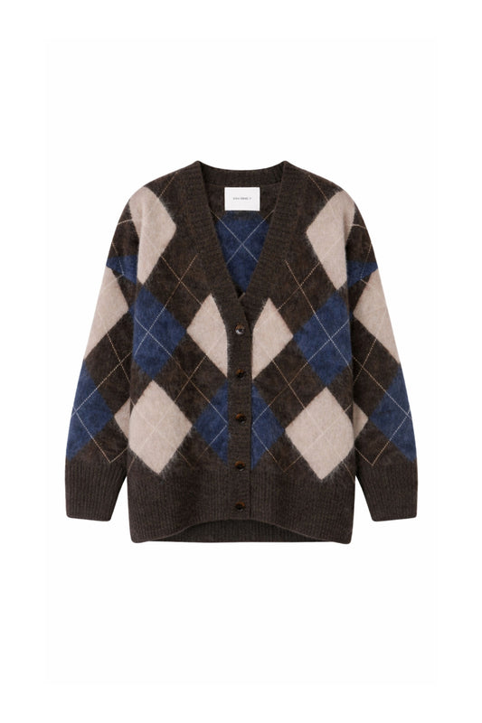 Elaria Cardigan in Wood