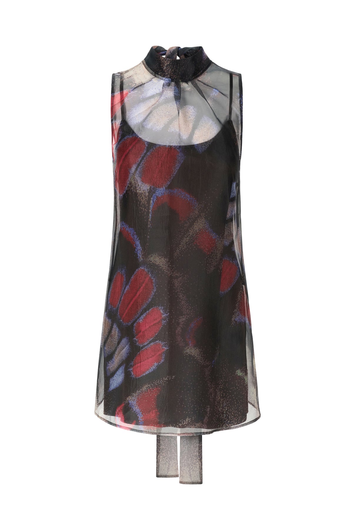 Albee Mini Dress - Butterfly Fuchsia