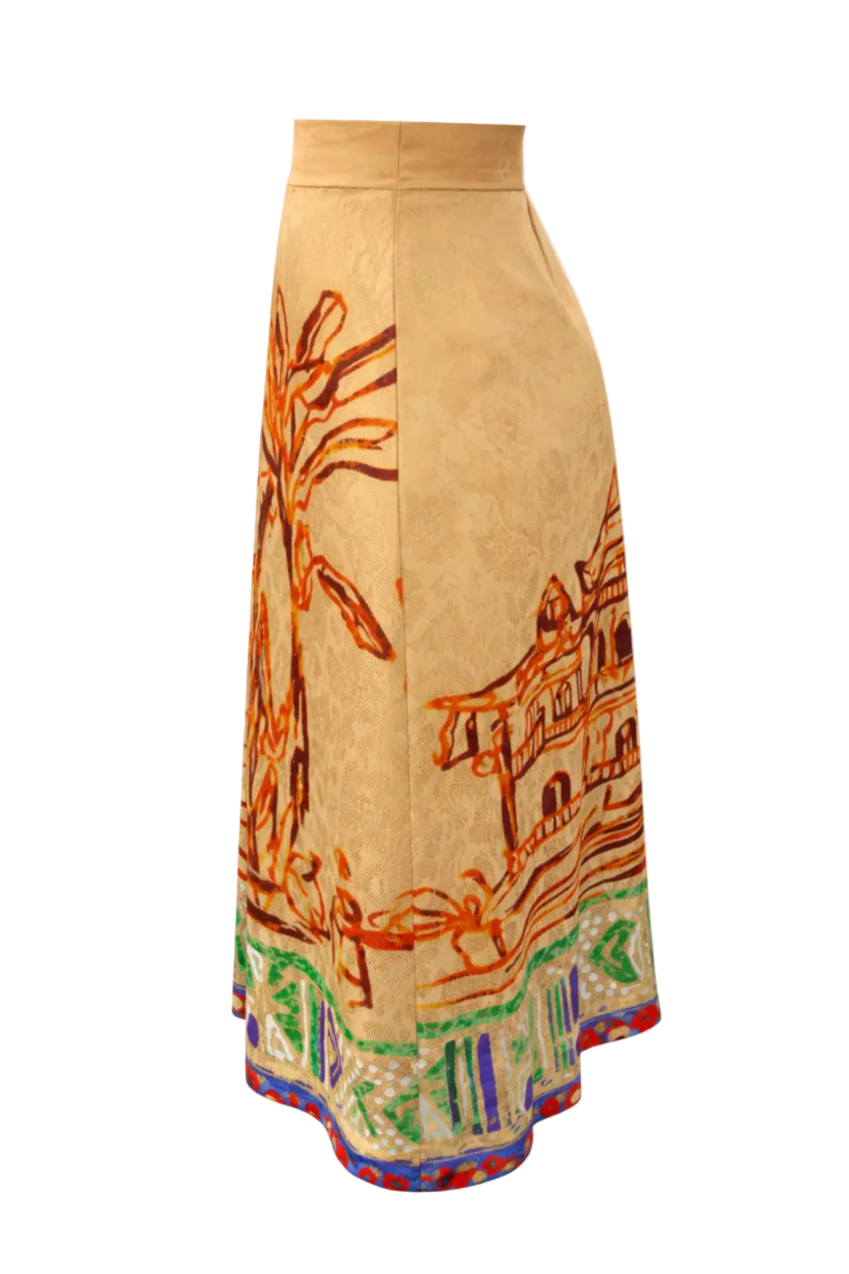 Printed Skirt