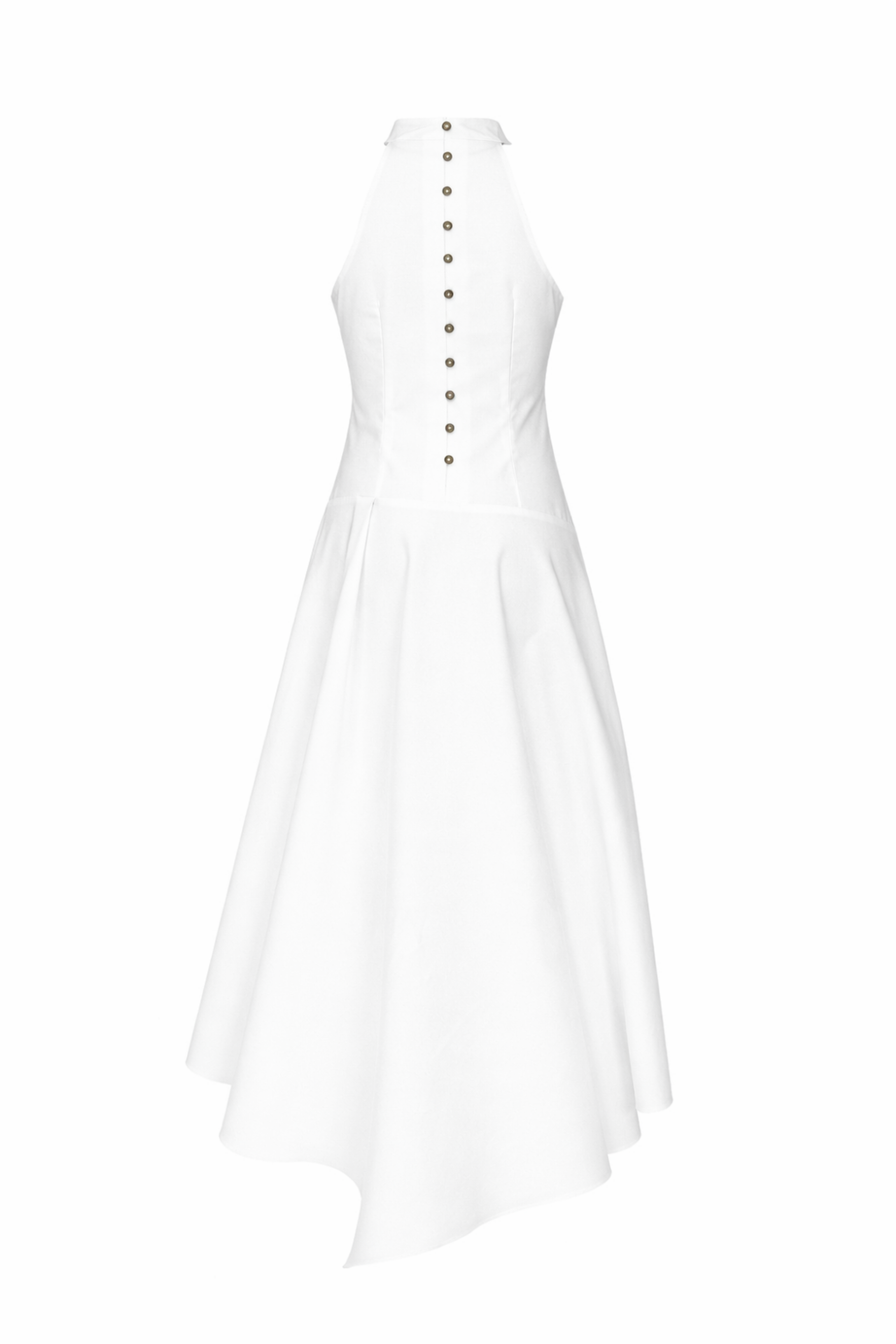 Dropped & Dramatic Dress