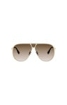 Fendi Eclipse Sunglasses - Gold / Gradient Brown
