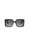 Fendi Soul Sunglasses - Shiny Black / Gradient Smoke