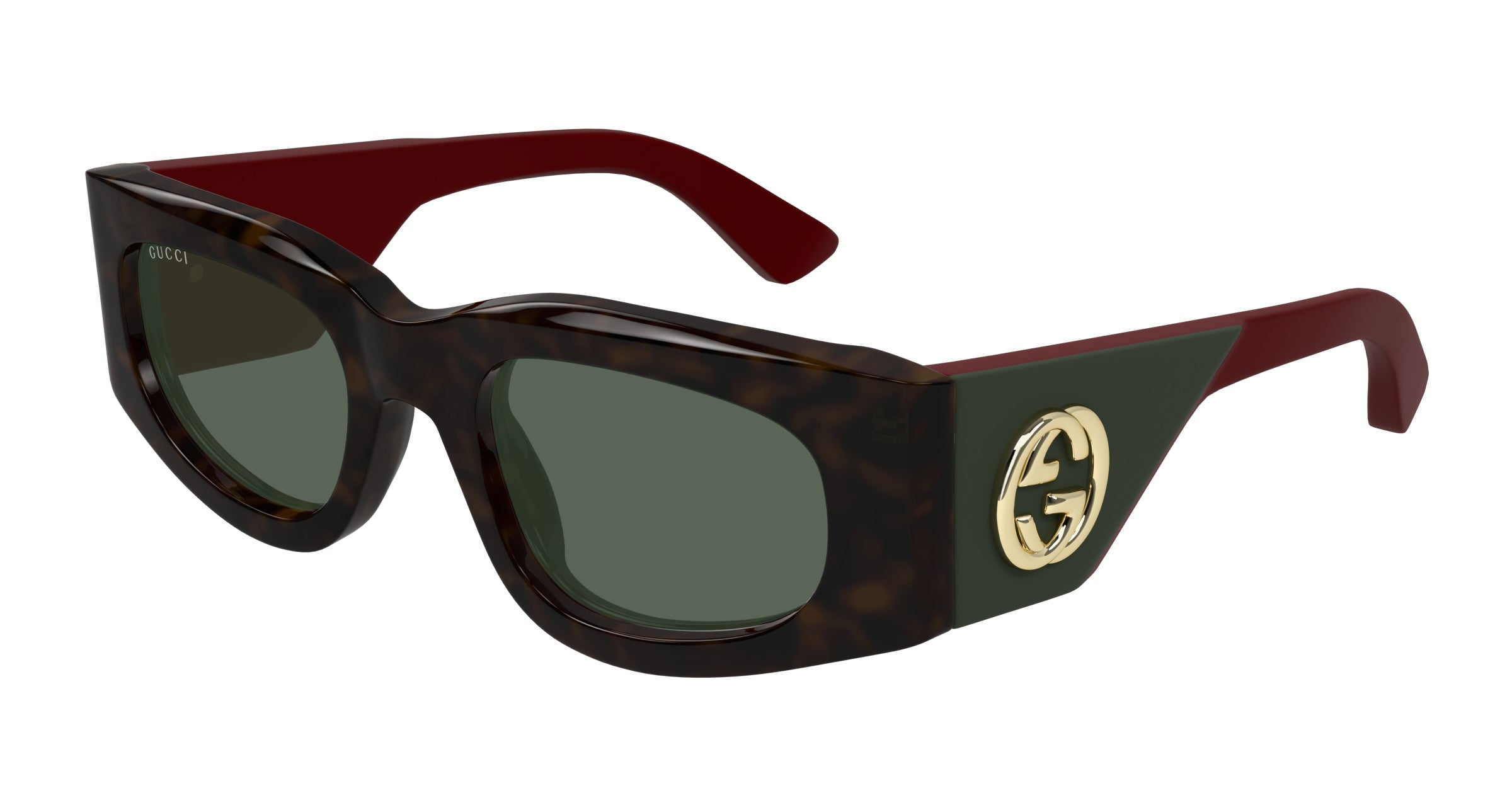 Shiny Dark Havana Sunglasses