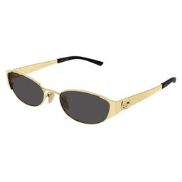 GG2197S Sunglasses - Gold/Gold/Grey