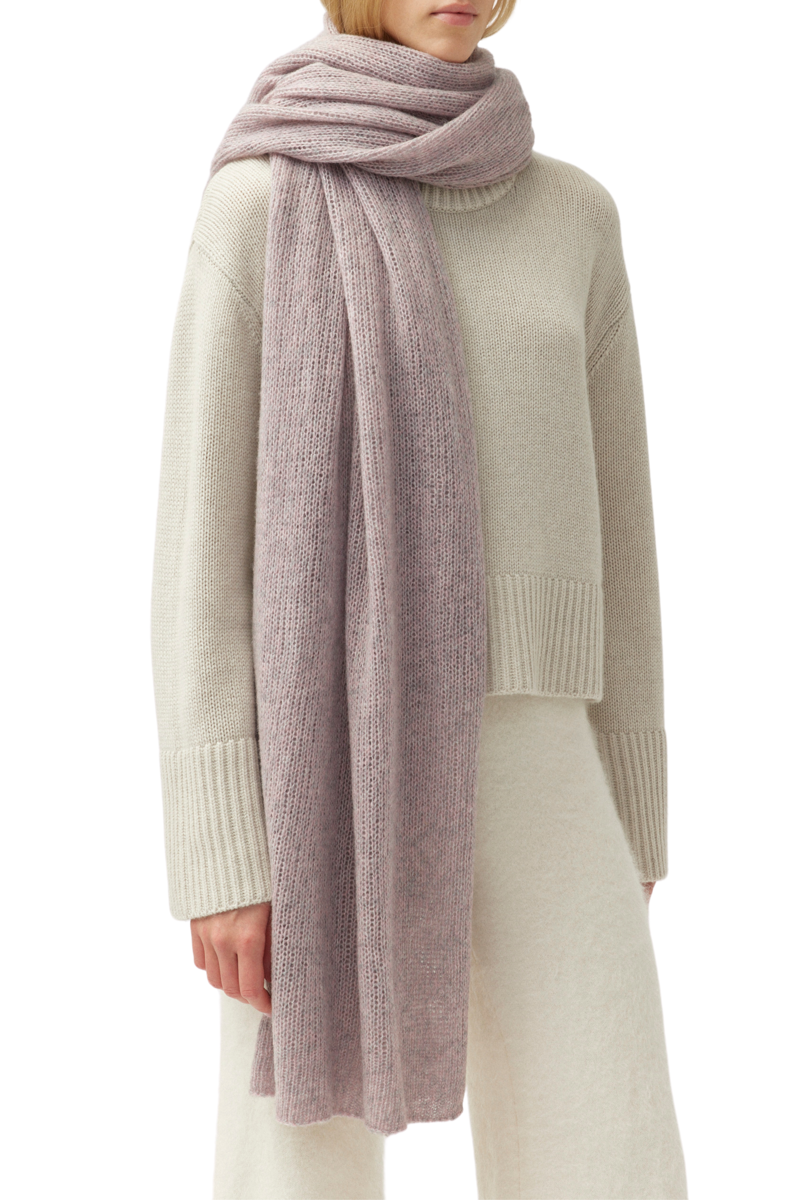 Ulla Soft Pink Scarf