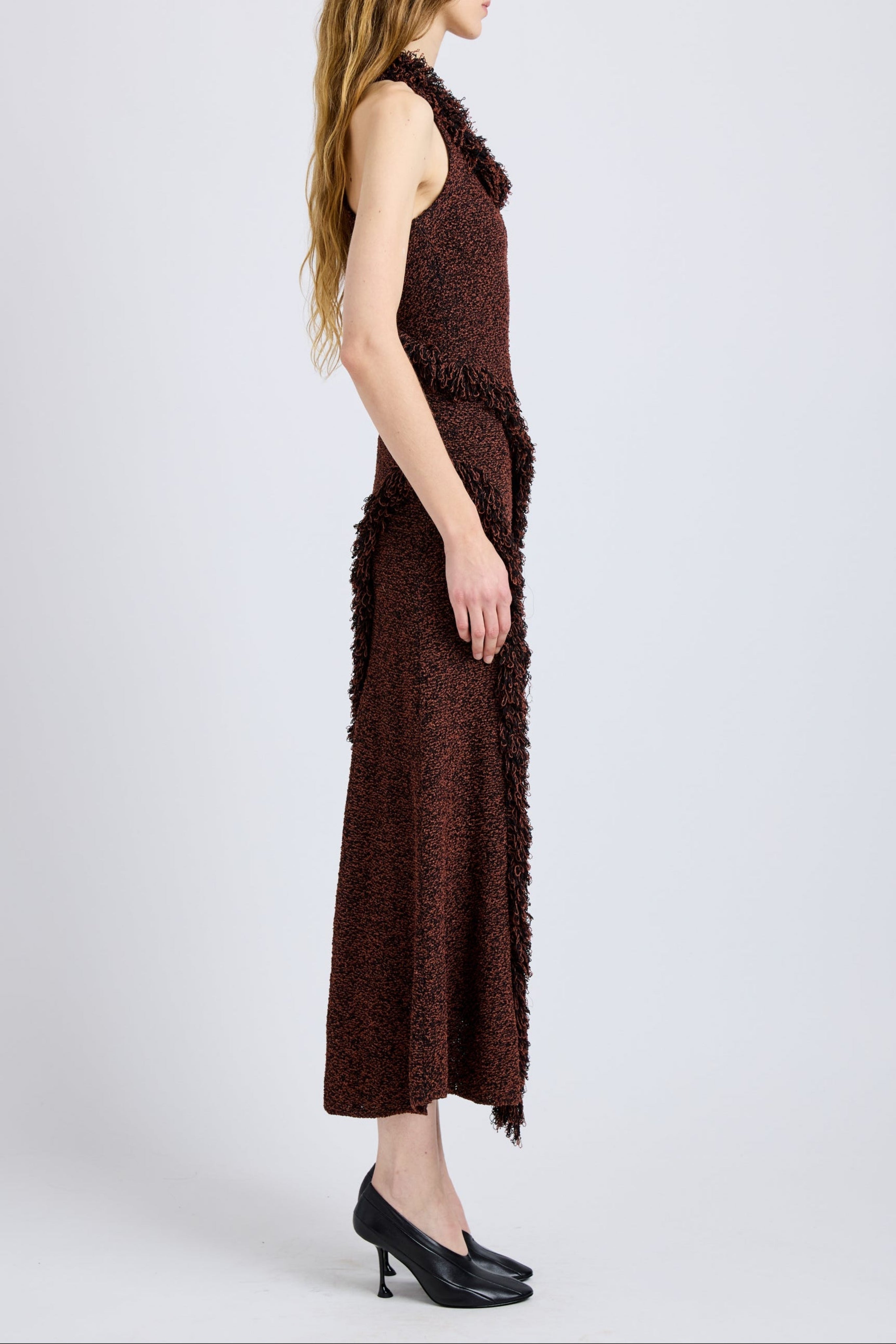 Nilo Dress in Textured Jacquard