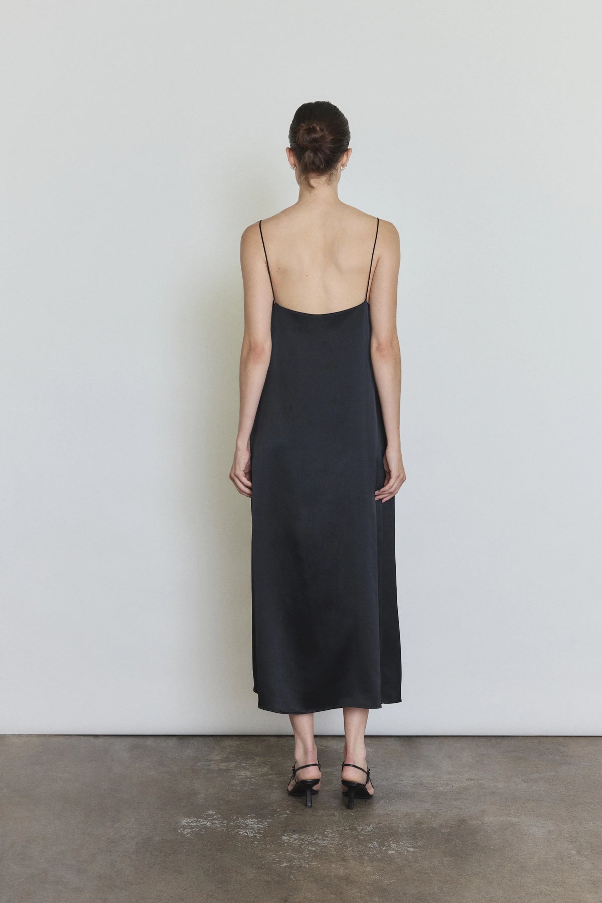 Agnes Slip Dress - Black