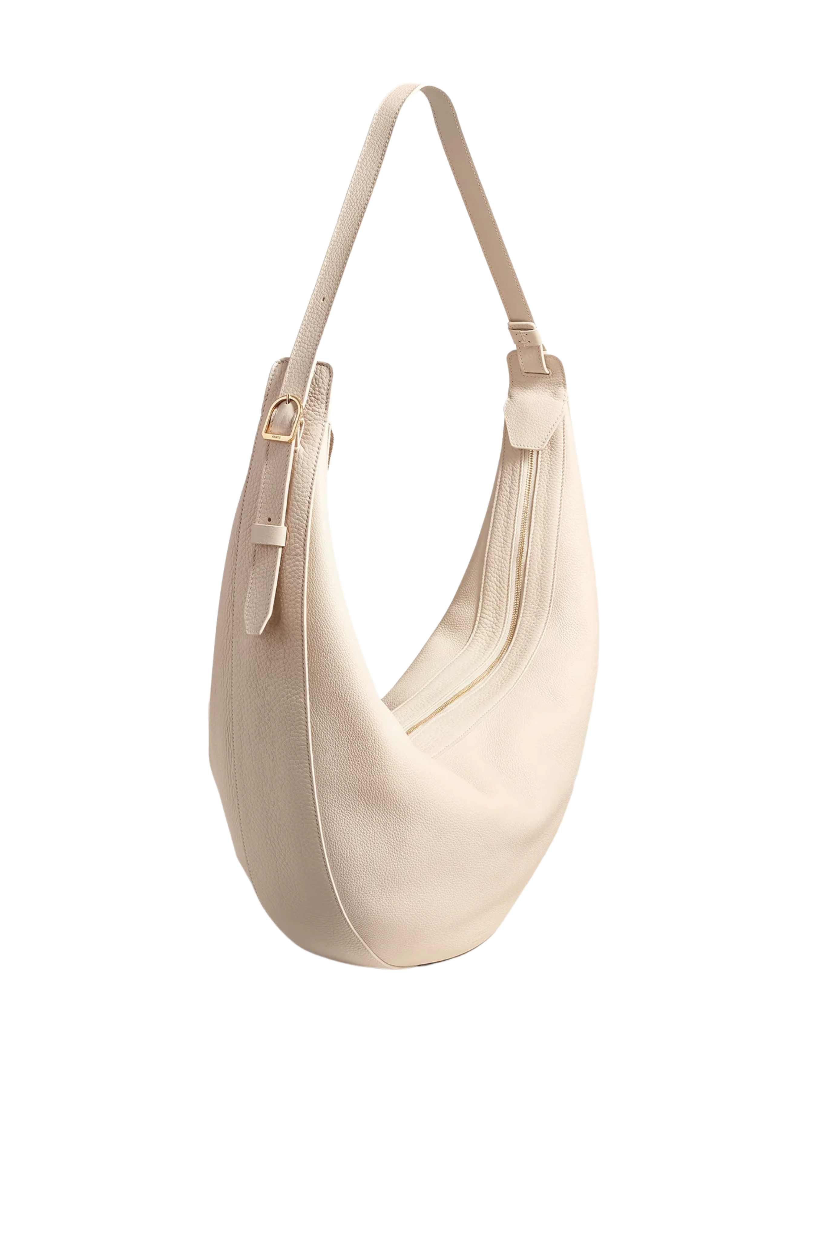 Khaite Augustina Hobo in Dark Ivory