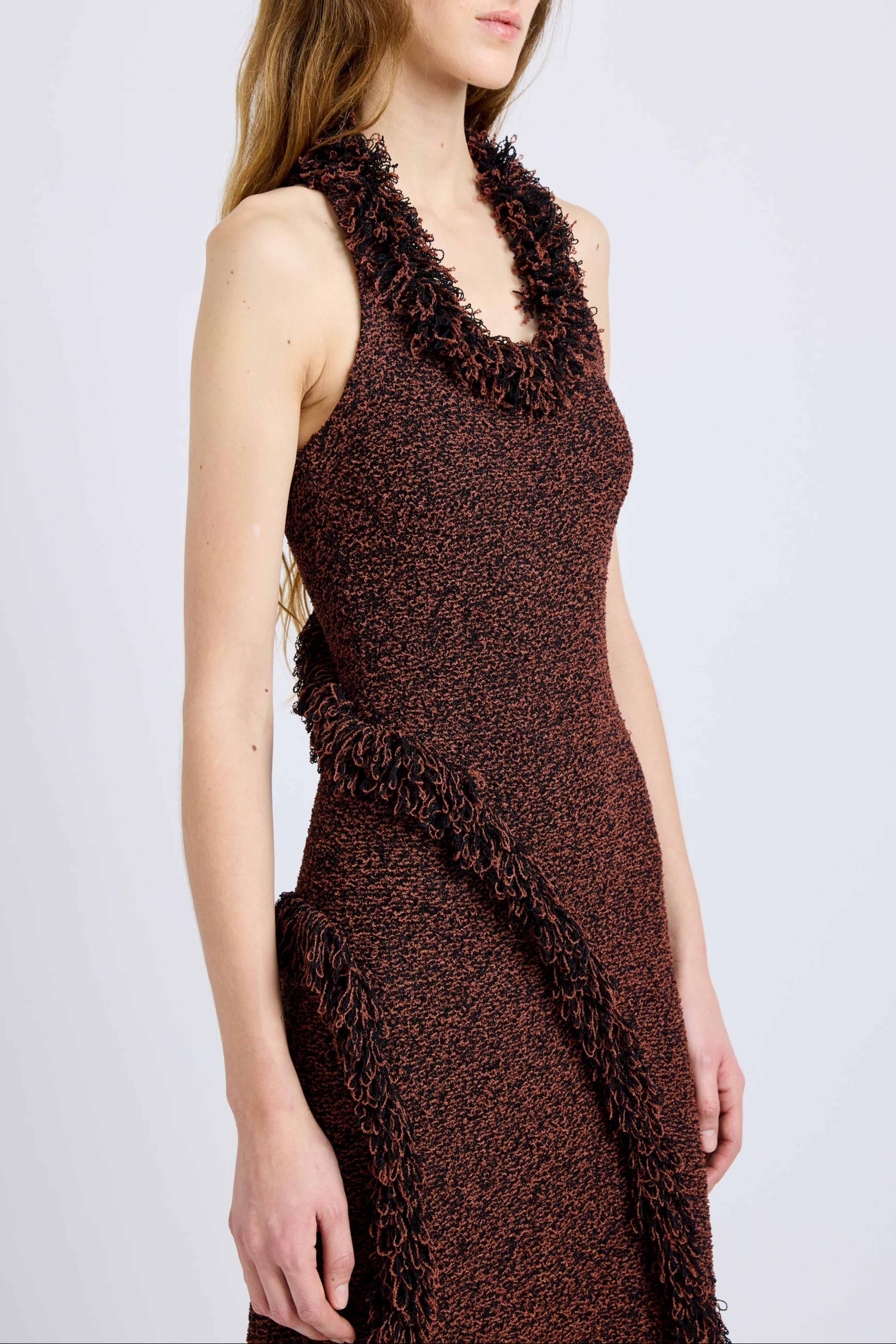 Nilo Dress in Textured Jacquard