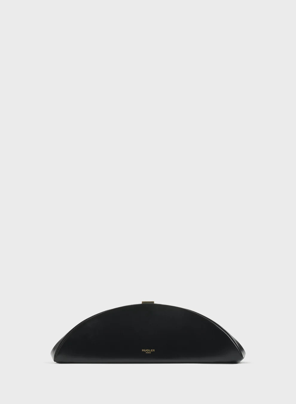 Leather Lua Clutch - Black