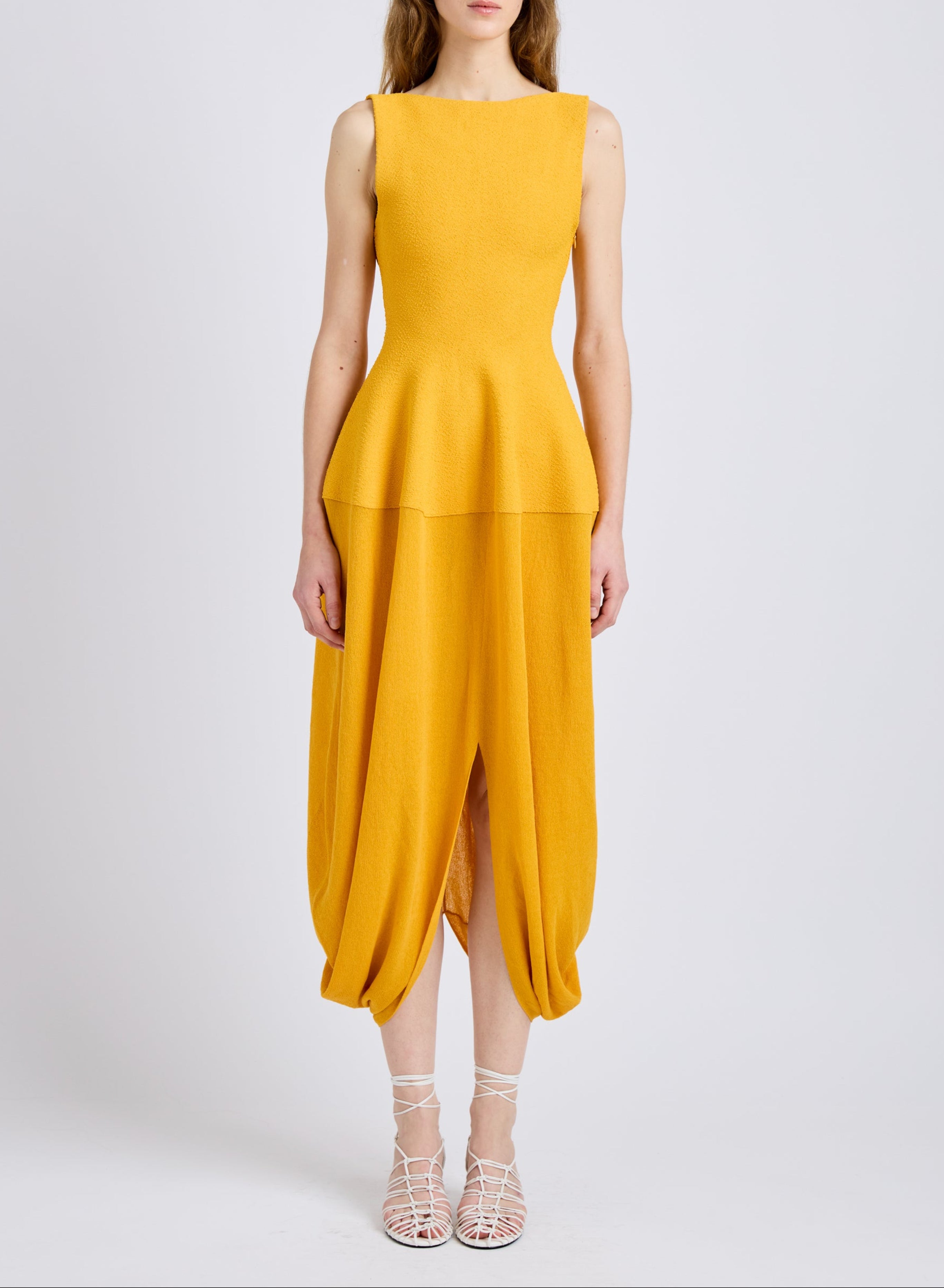 Sukki Dress in Draped Viscose