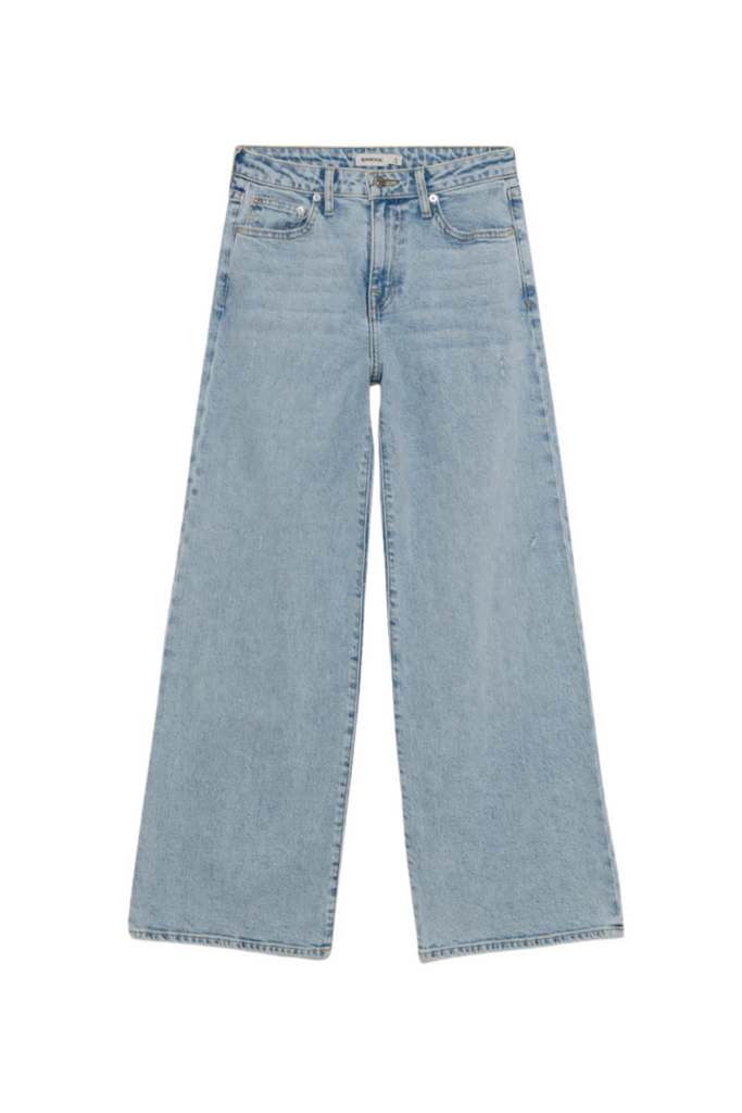 Jude High Rise Wide Crop Denim