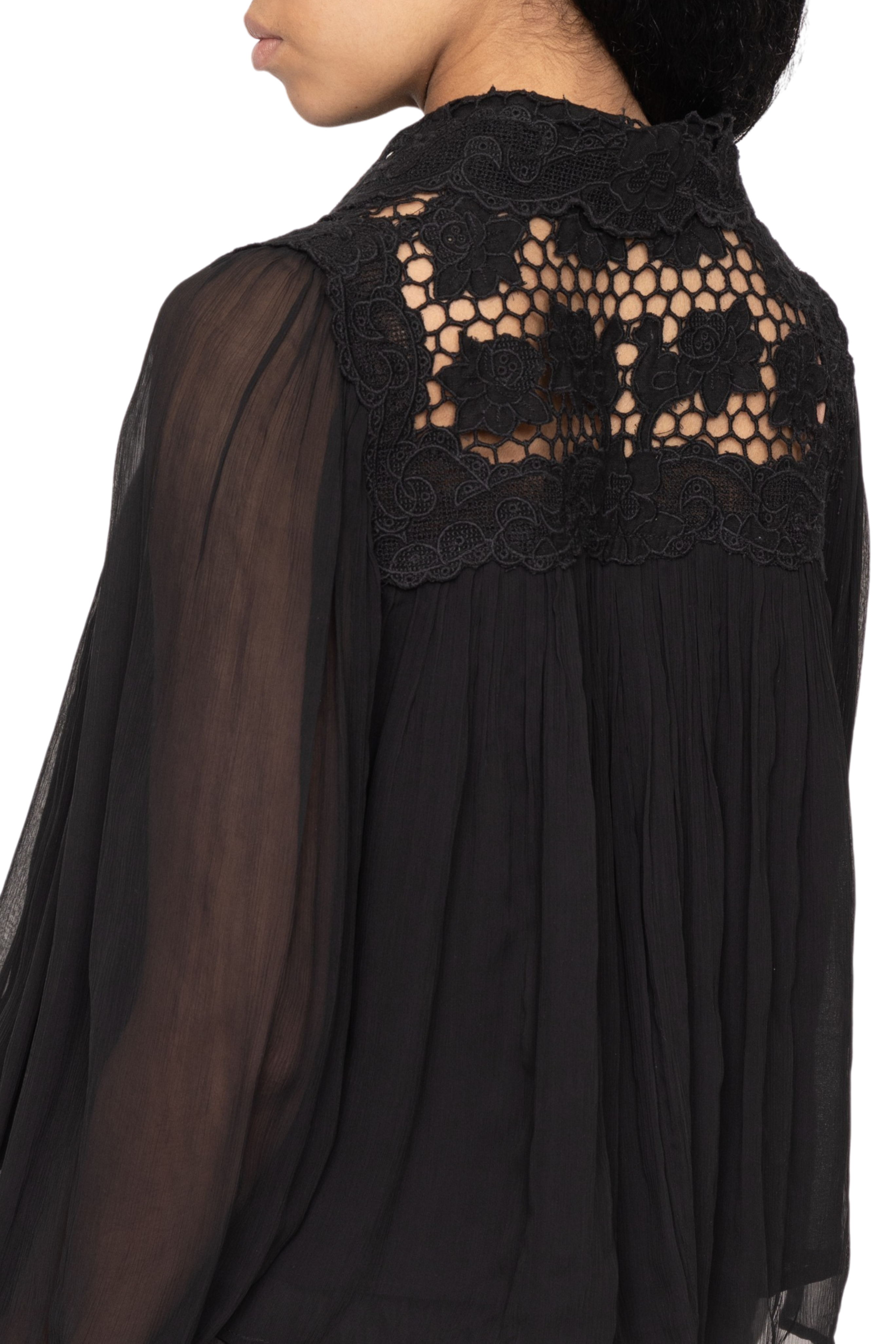 Daphne Lace Long Sleeve Top