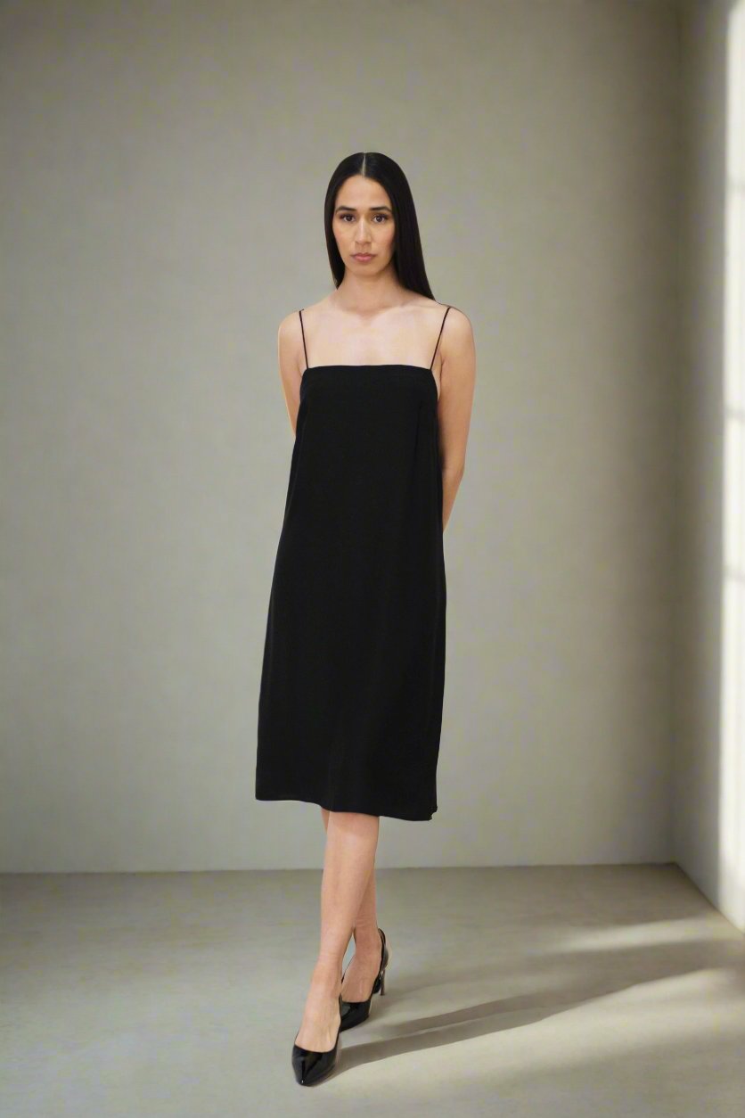 Little black hot sale slip dress