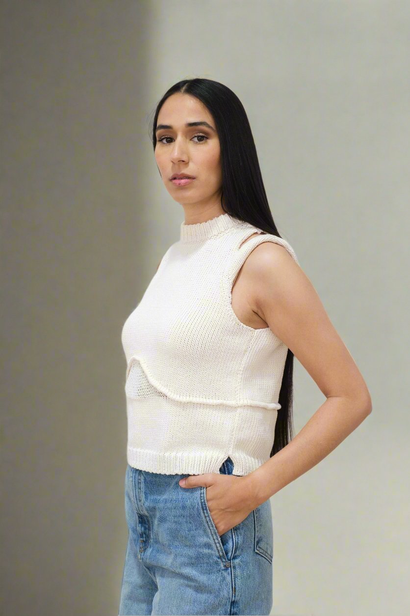 Aisling Camps Knit Crop Top