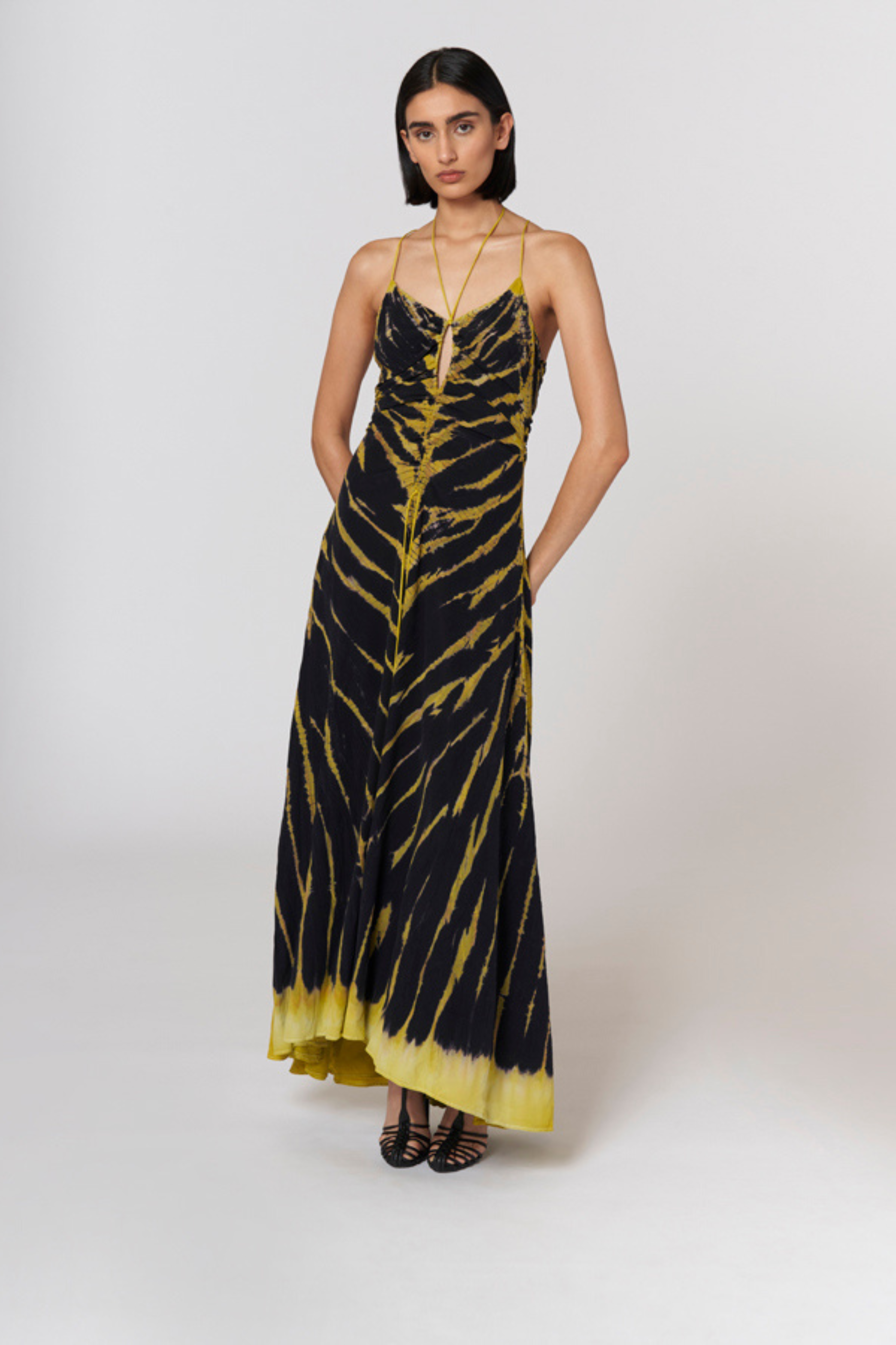 Chikadi Print Dress