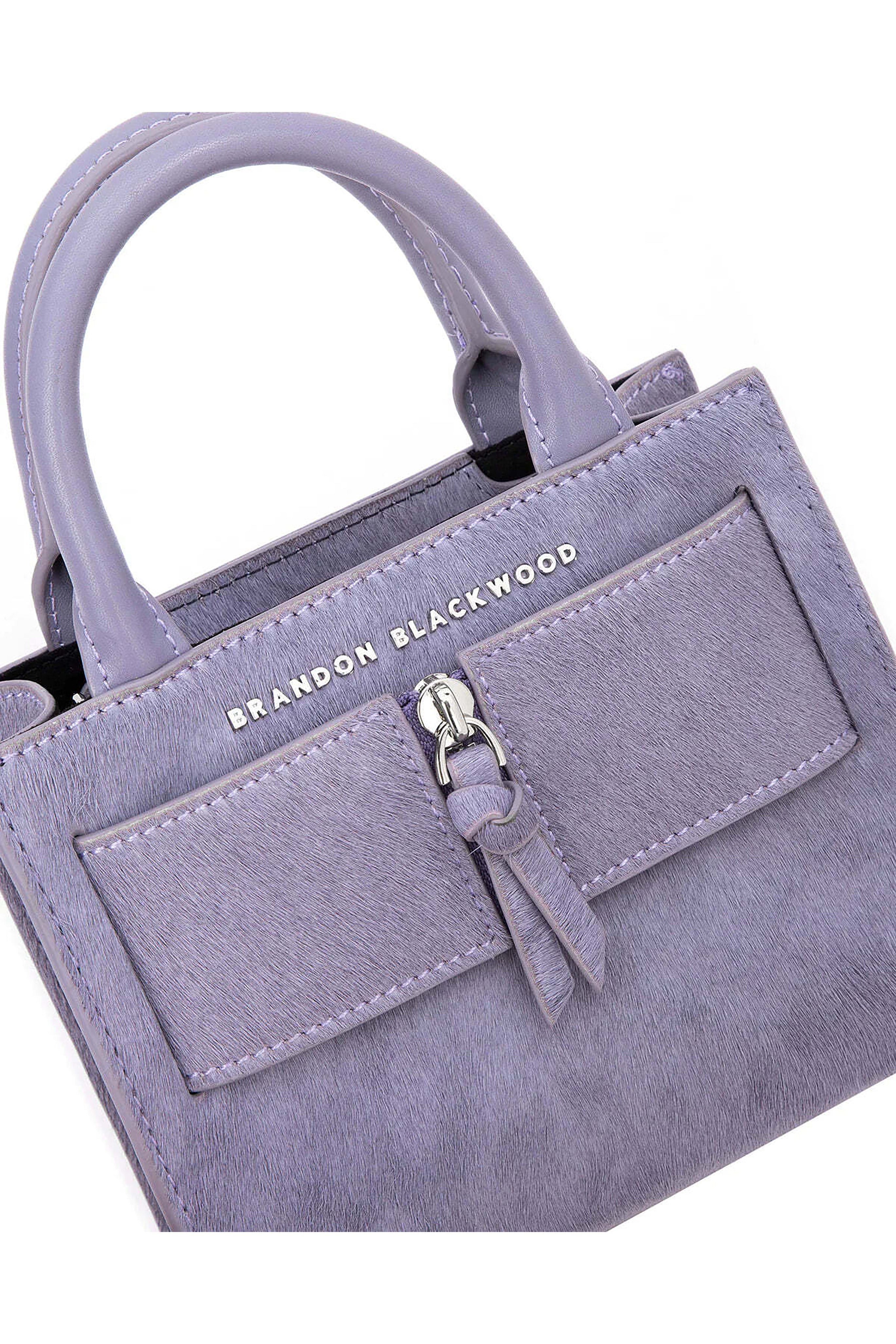 Kuei Tote in Purple Ponyhair