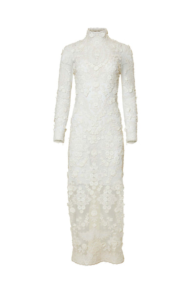 Carolina herrera lace on sale dress