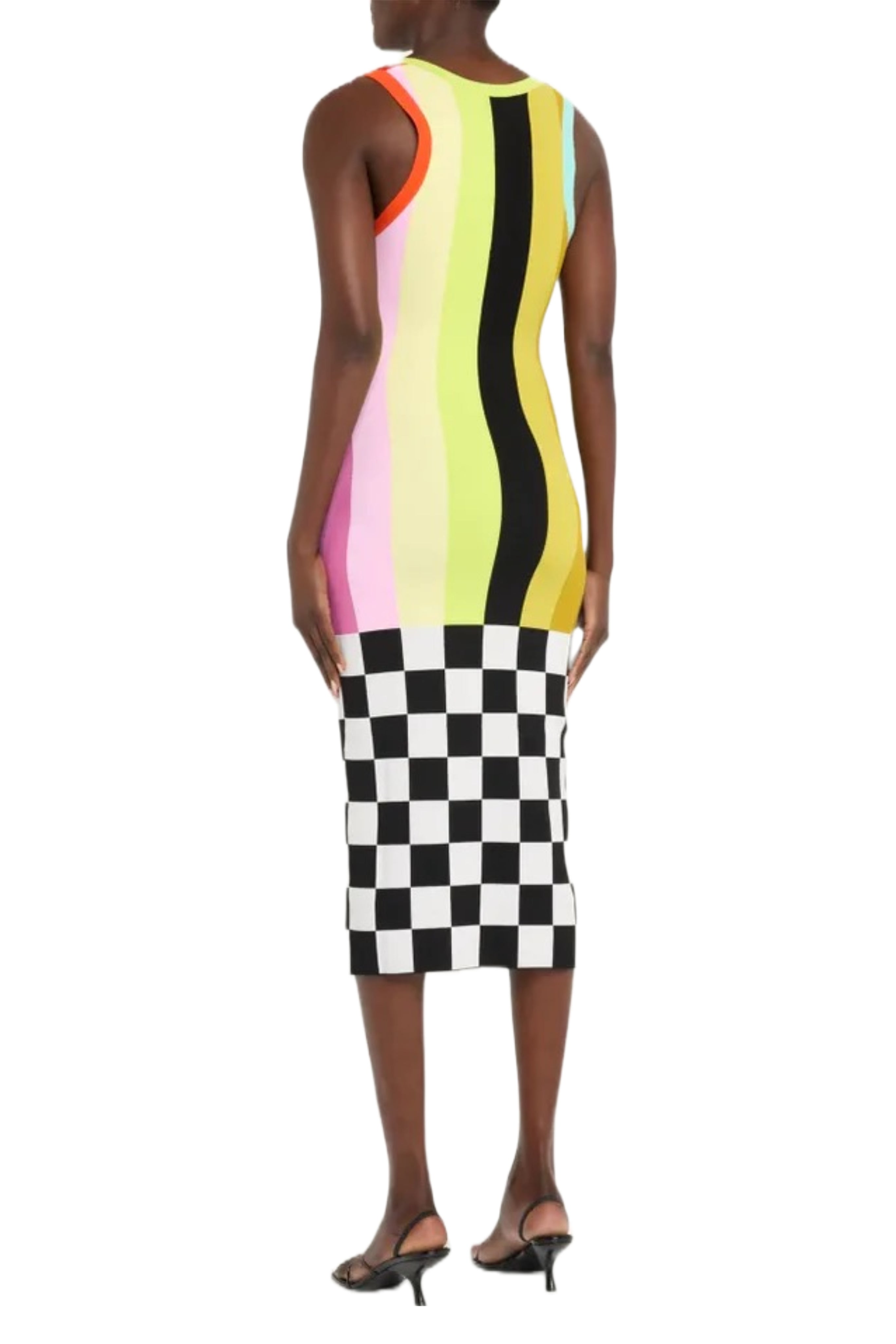 Stripe Knit Bodycon Dress