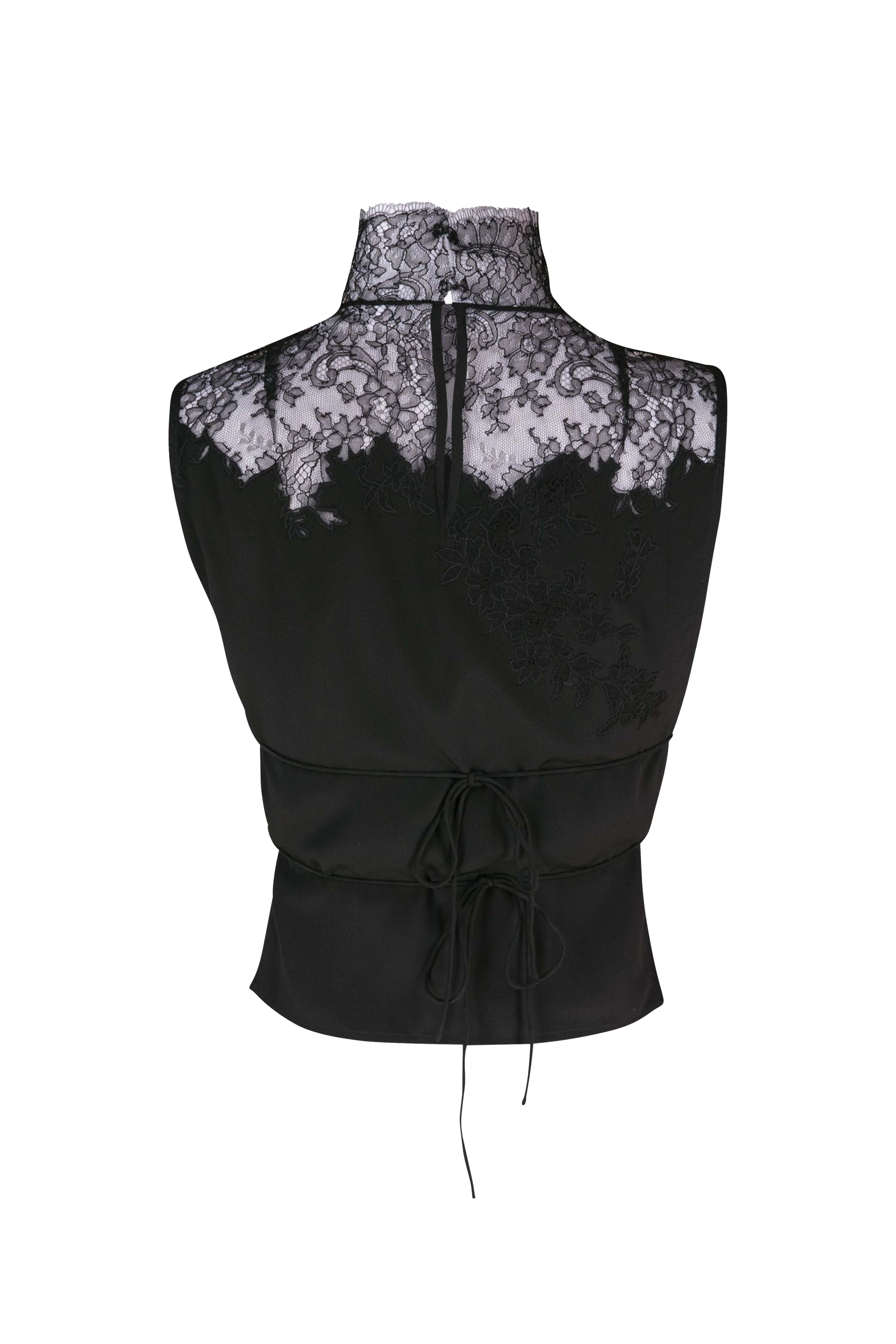DRIES VAN NOTEN Embroidered Lace Top