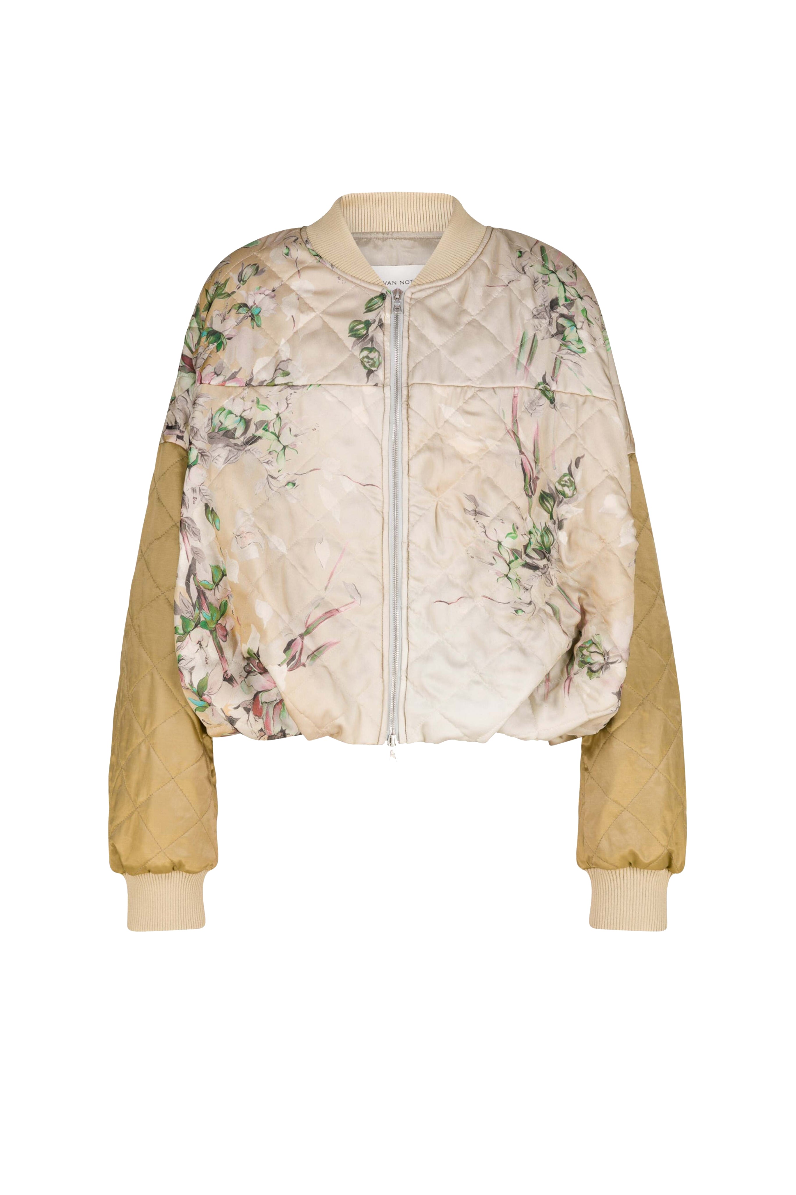 Floral Bomber Jacket