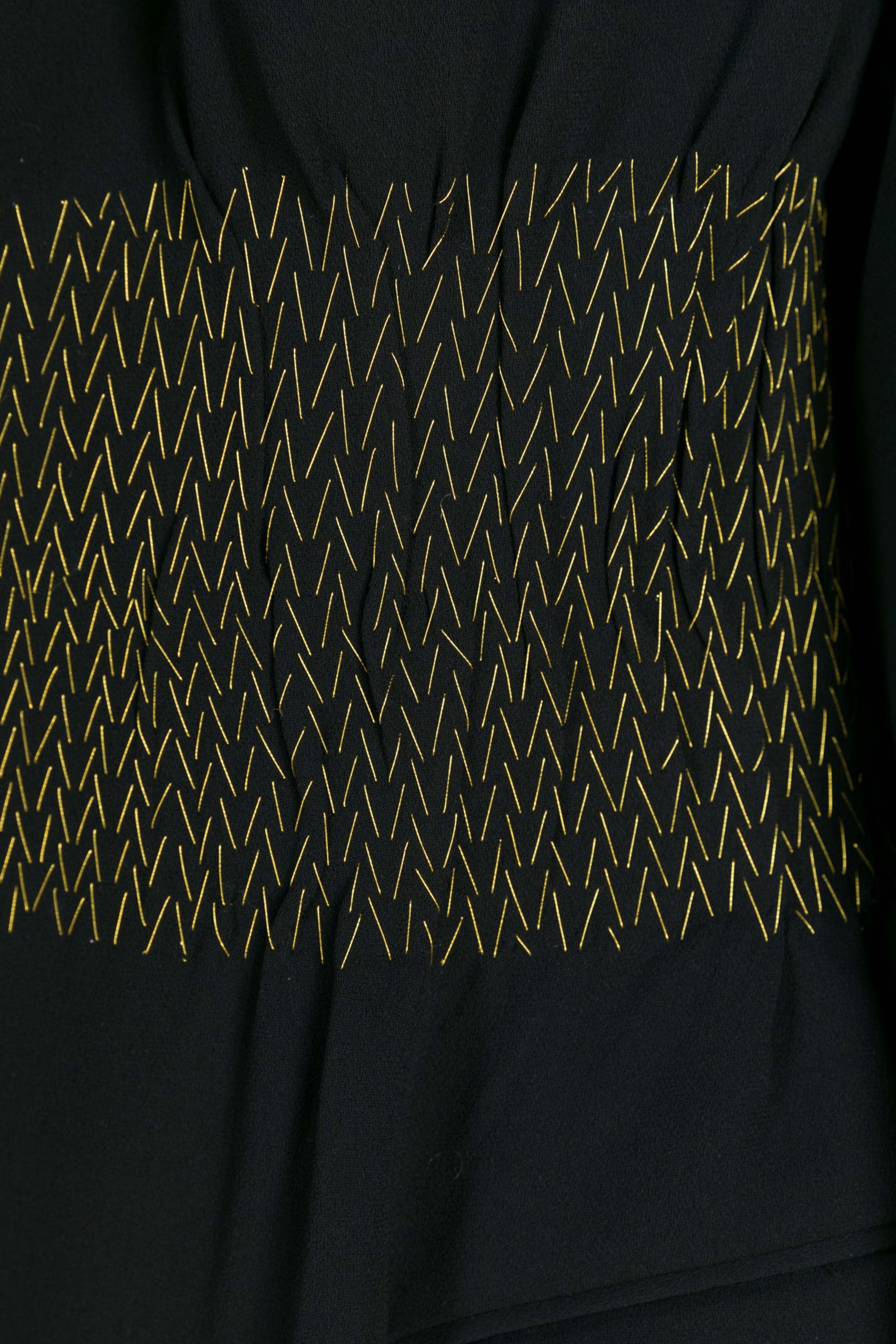 Dries Van Noten Long Embroidered Jacket