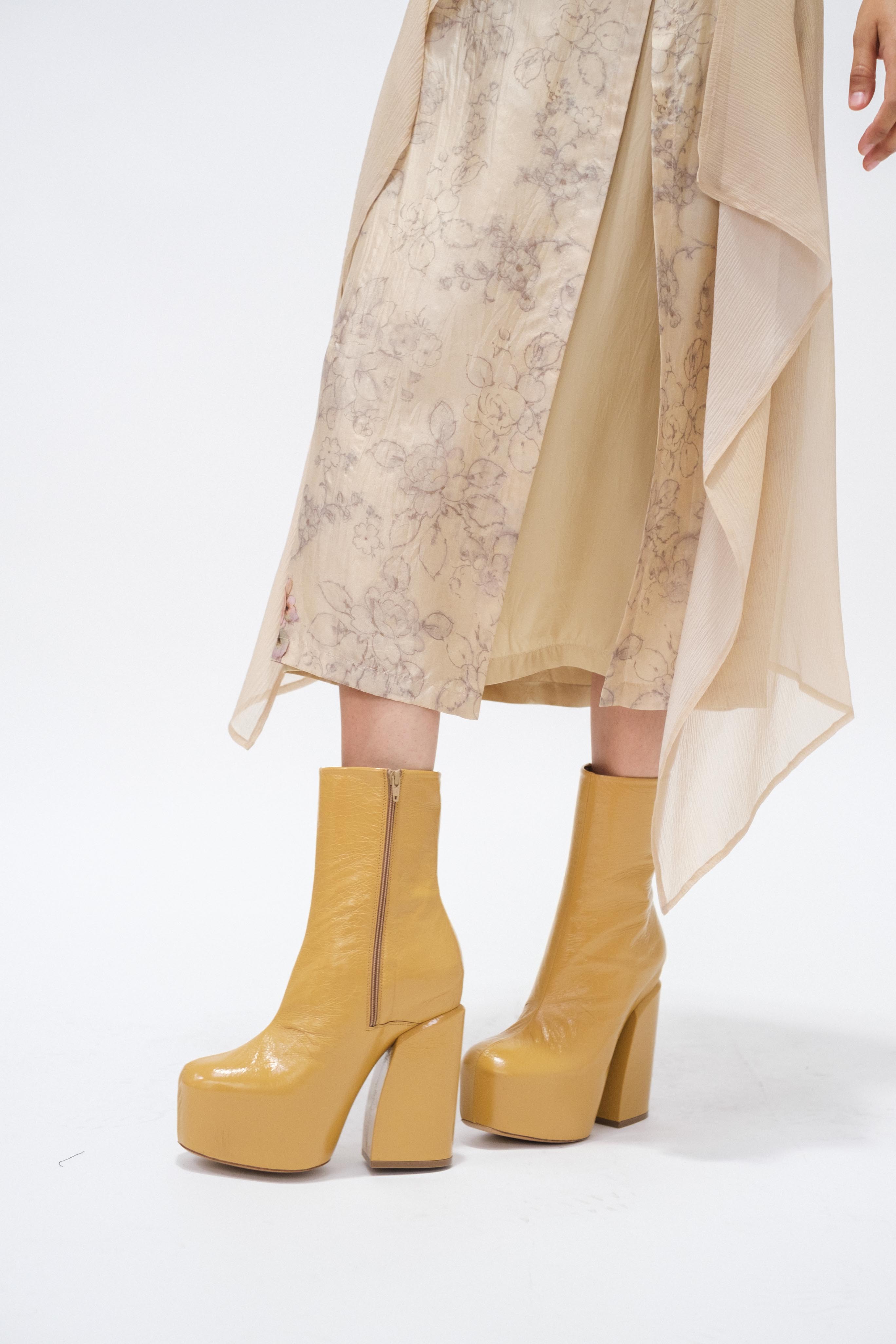 Mustard Ankle Boot