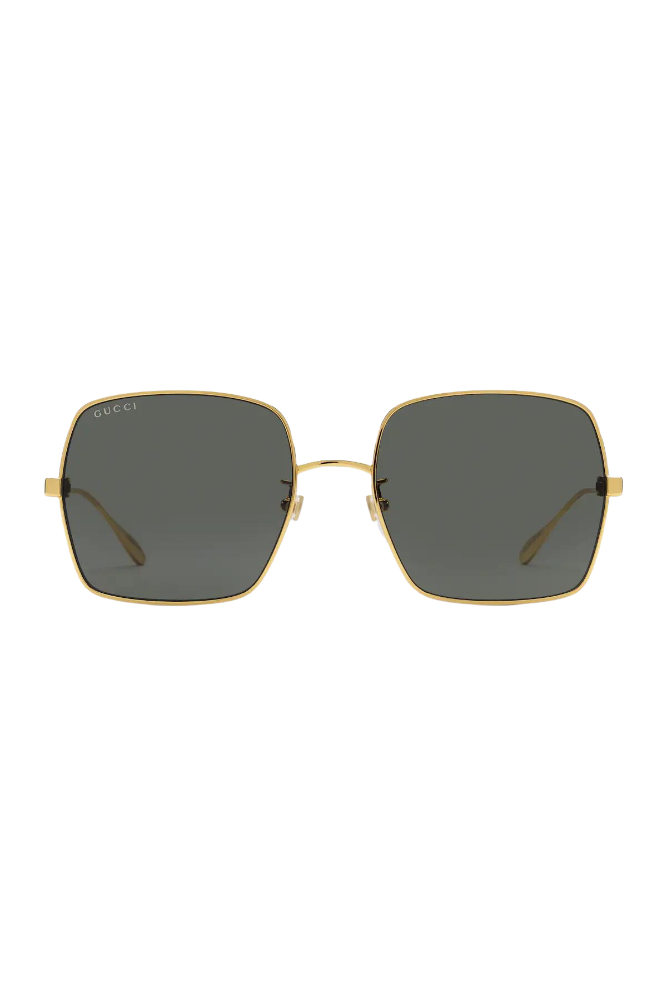 Gucci Metal Square Frame Sunglasses