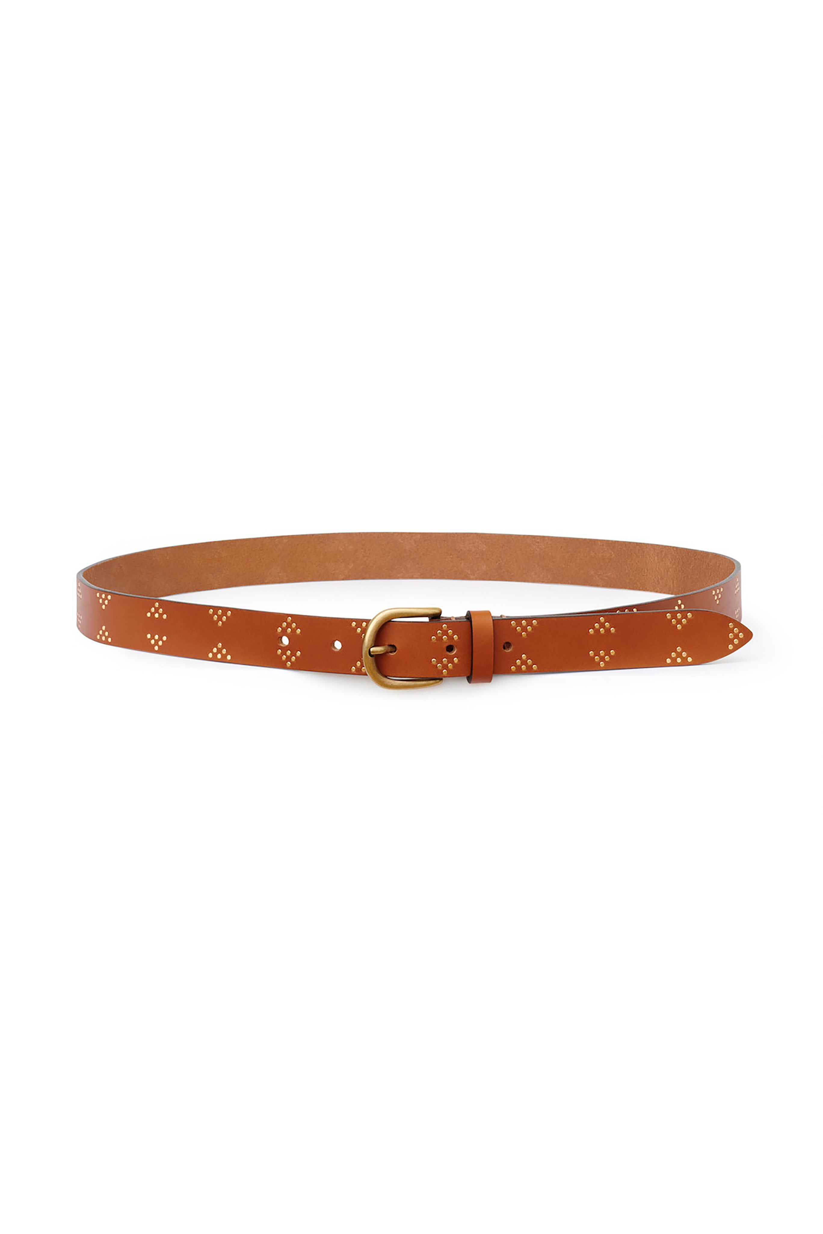 ISABEL MARANT Zap Embellished Leather Belt