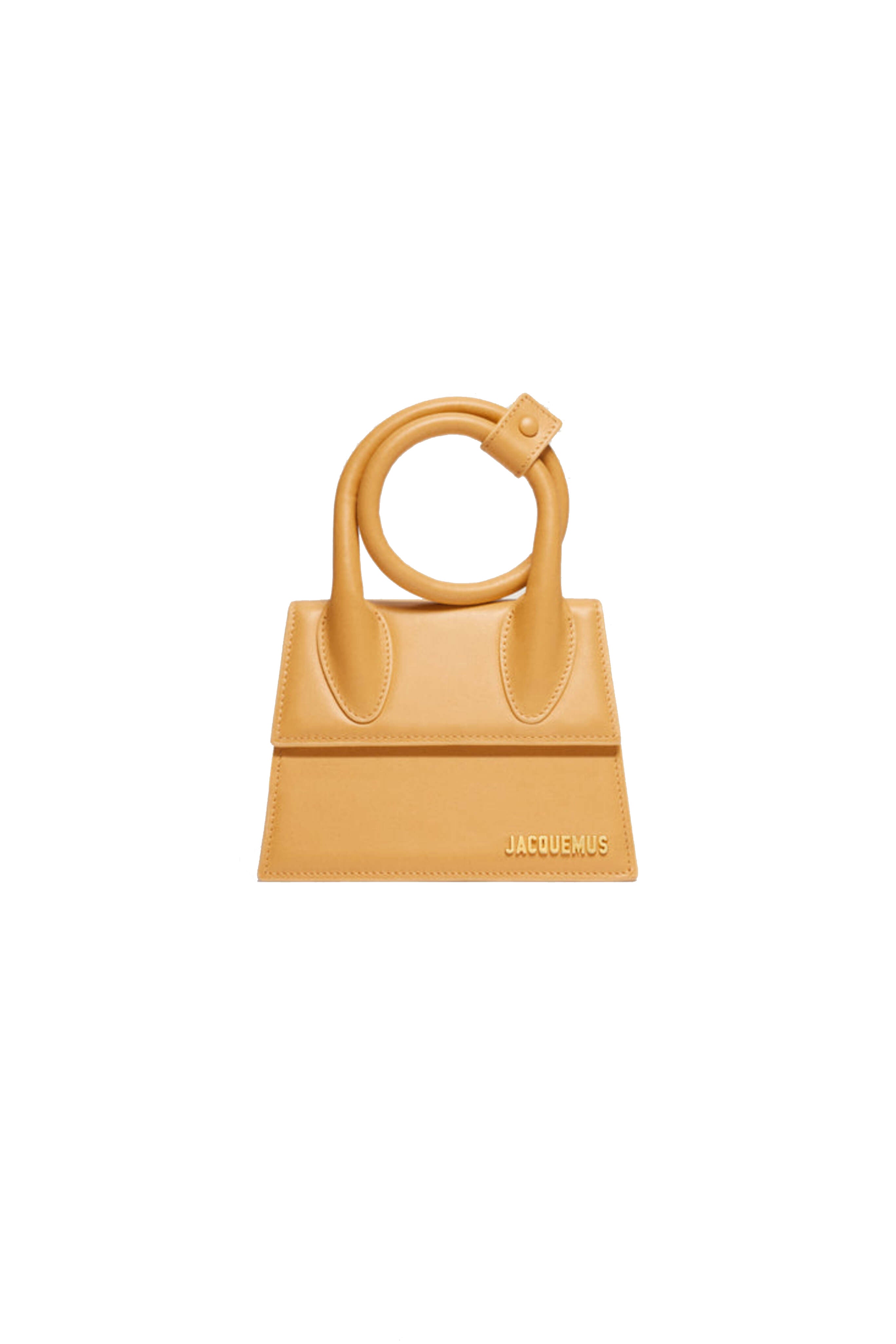 Le Chiquito Dark Yellow Noeud Handbag