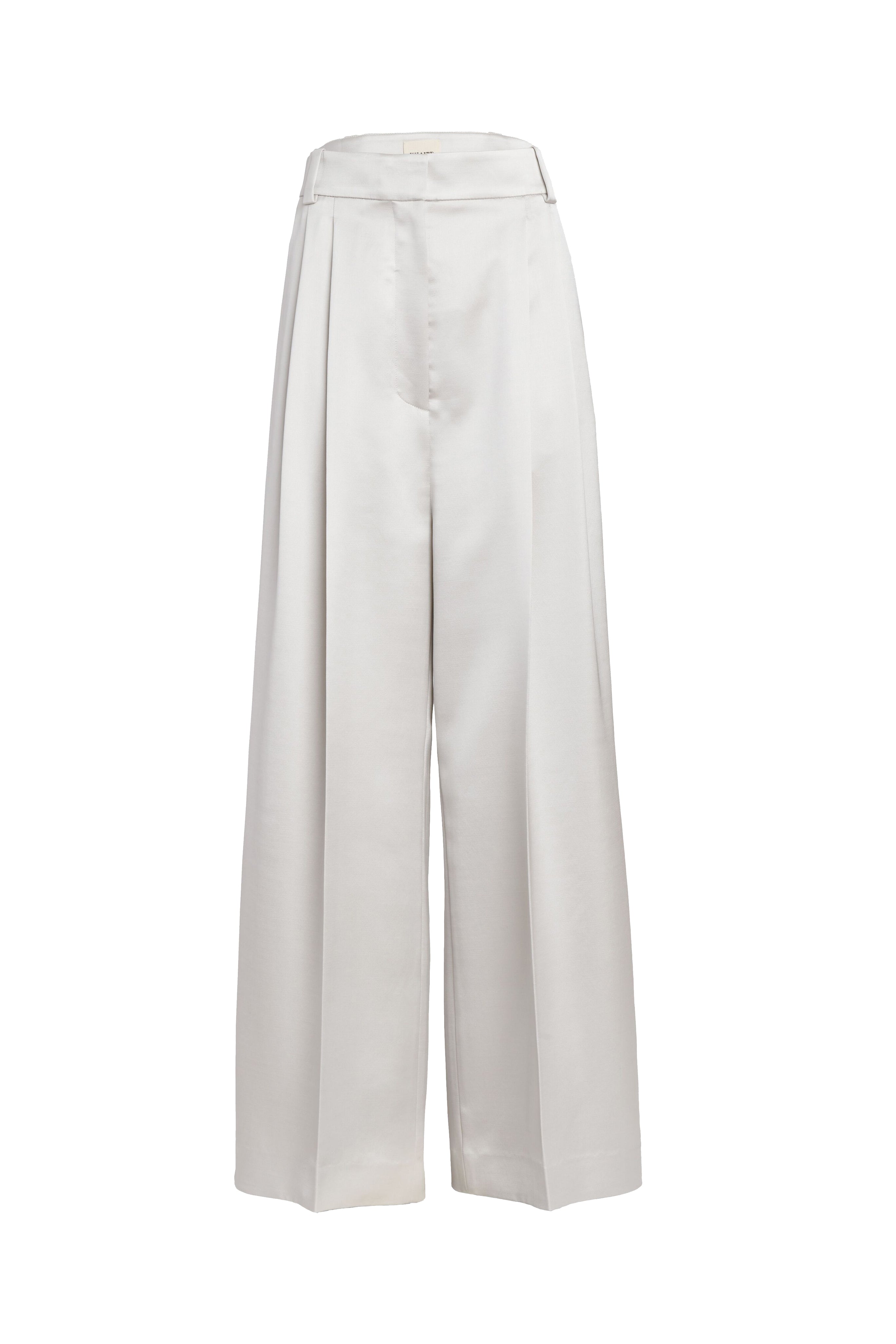 Simone Rocha Taupe Rolled Cuff Trousers Simone Rocha