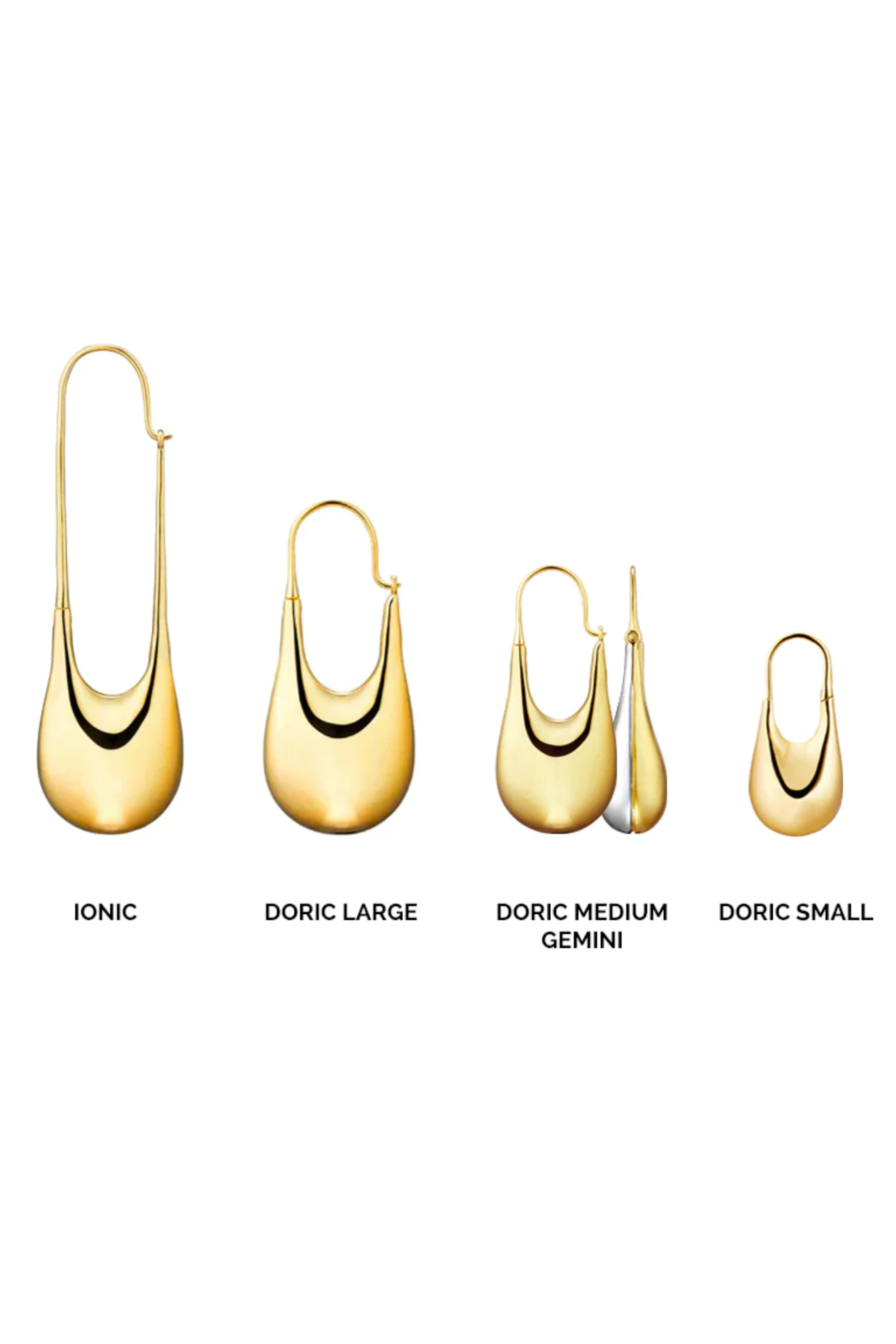 KINRADEN Doric Gold Earring
