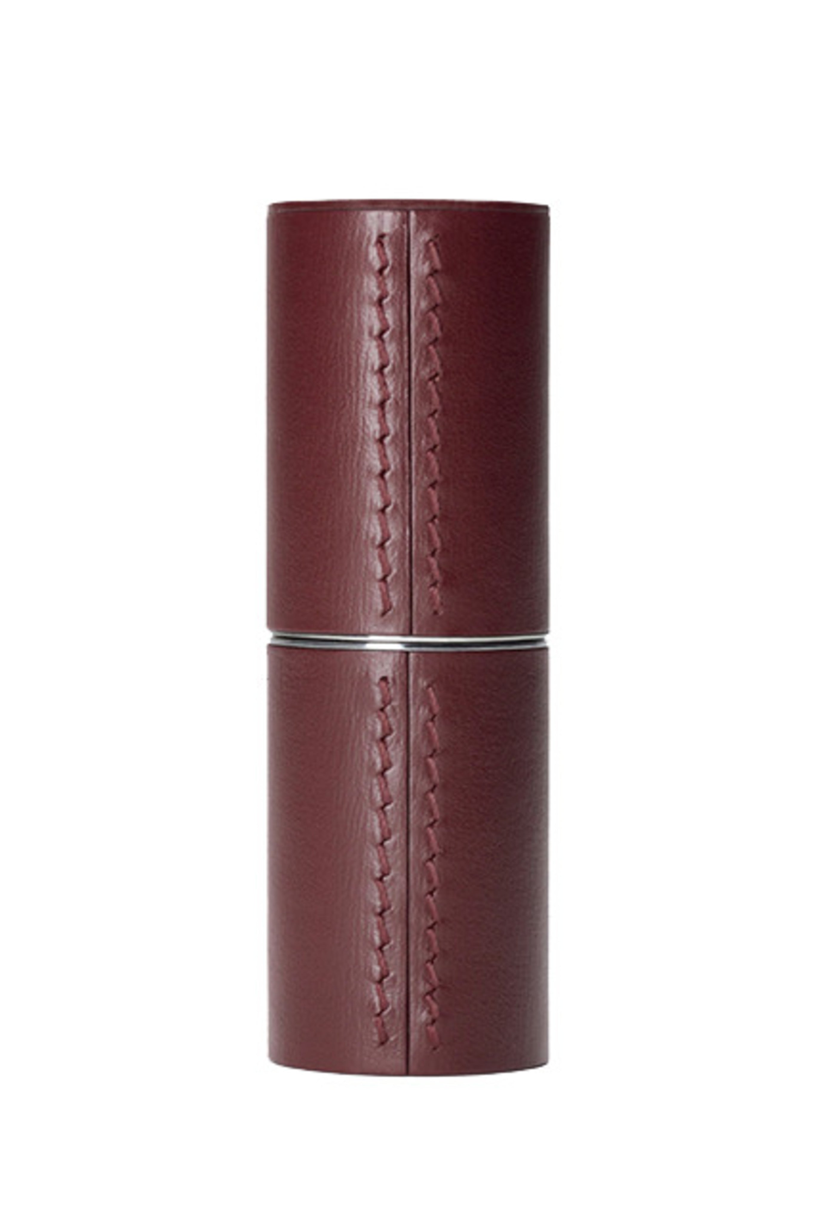 LA BOUCHE ROUGE Leather Lipstick Case - Chocolate