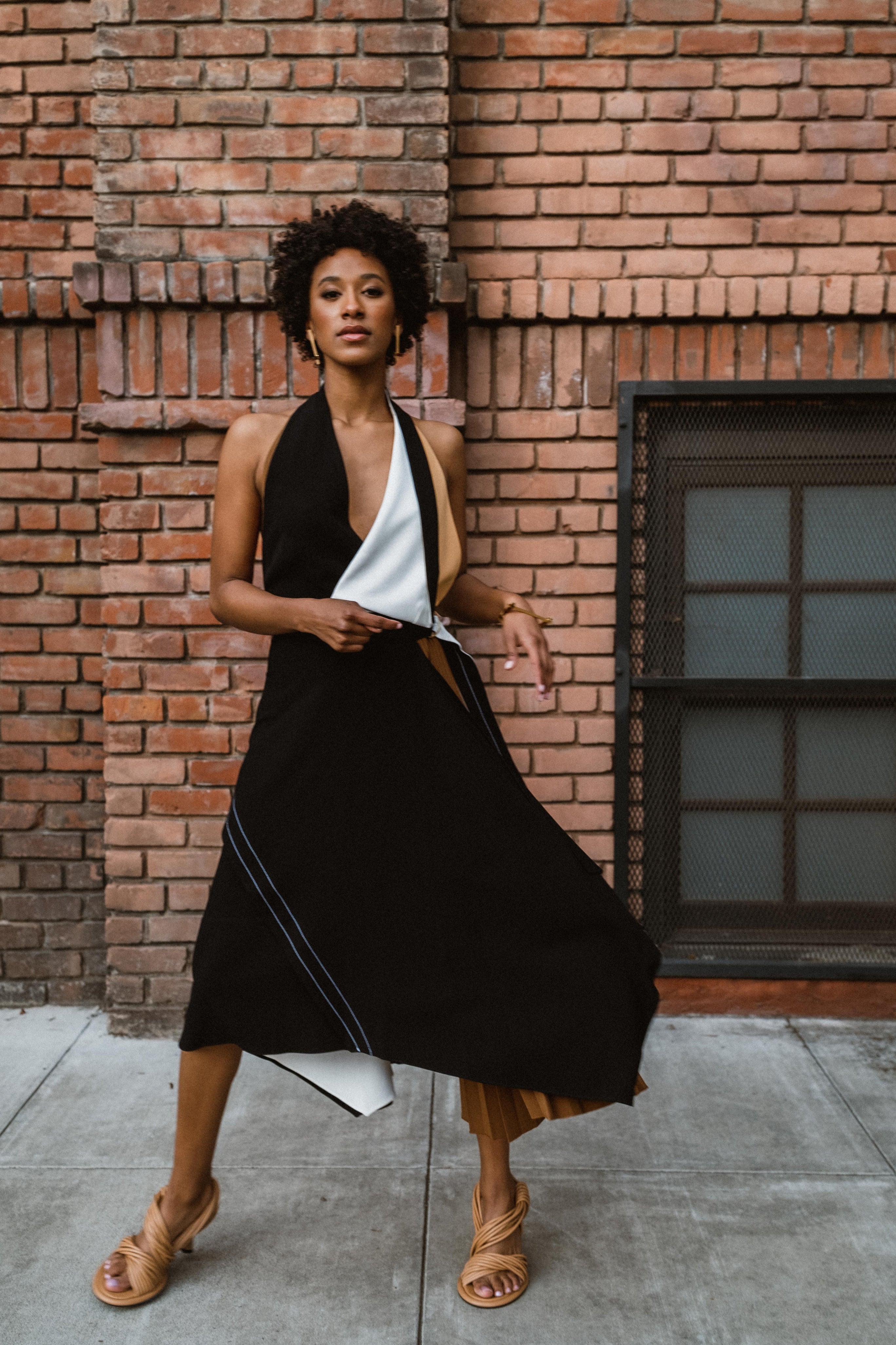 Colorblock Dress