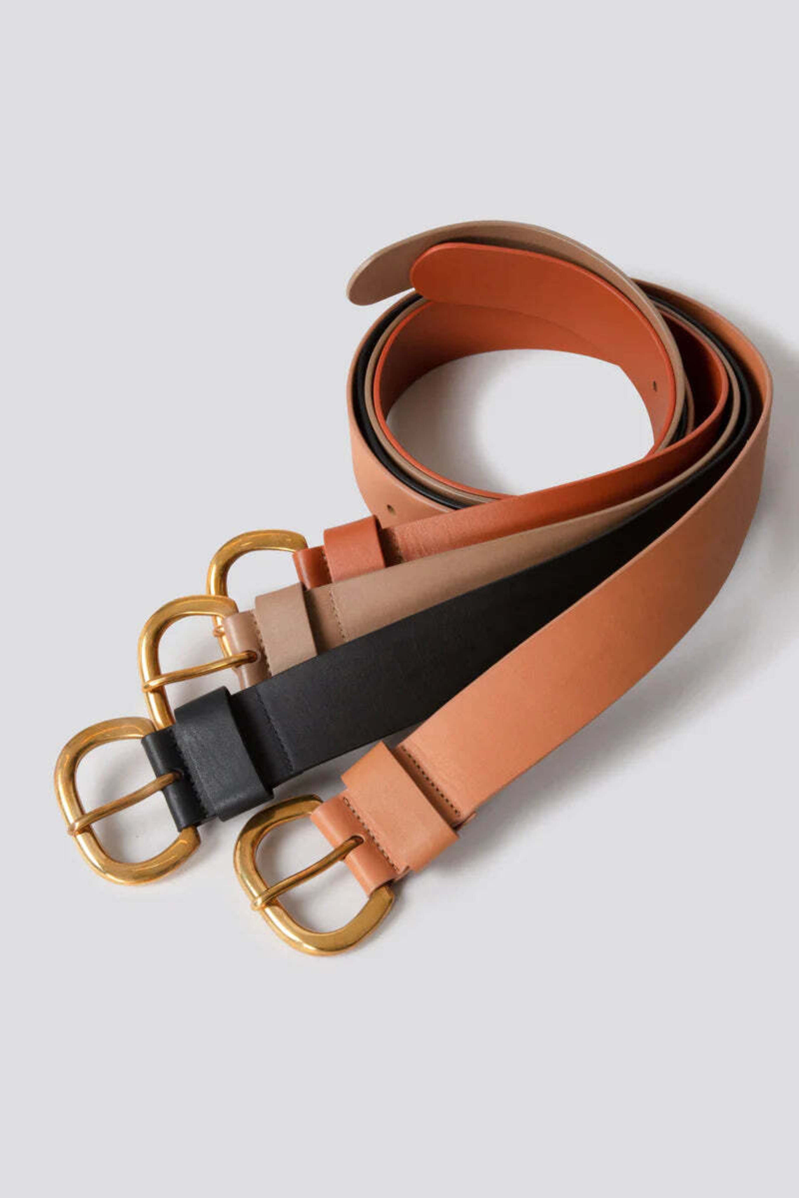 Estate Natural Leather Belt