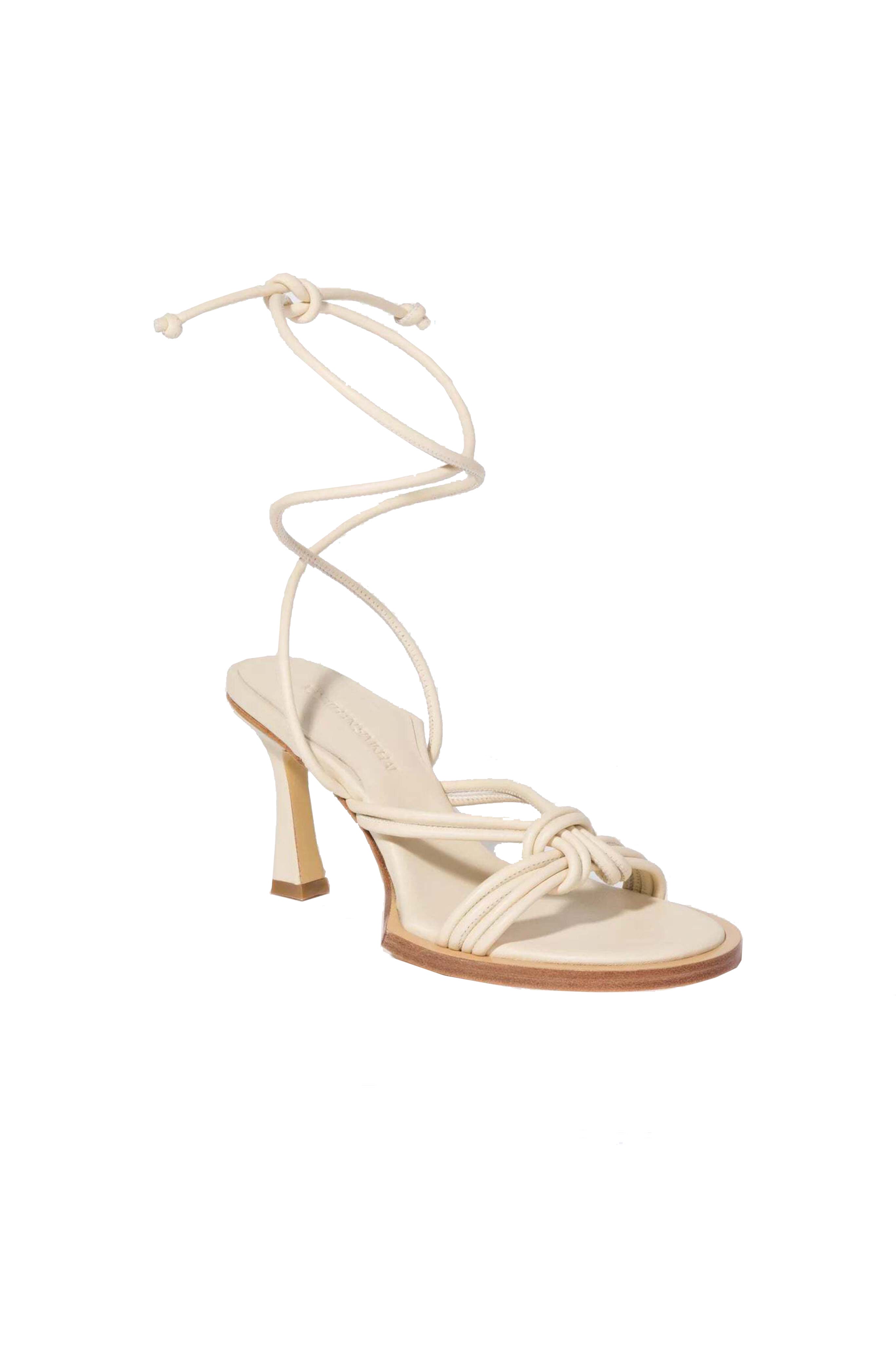 Penn Knotted Strappy Heeled Sandals