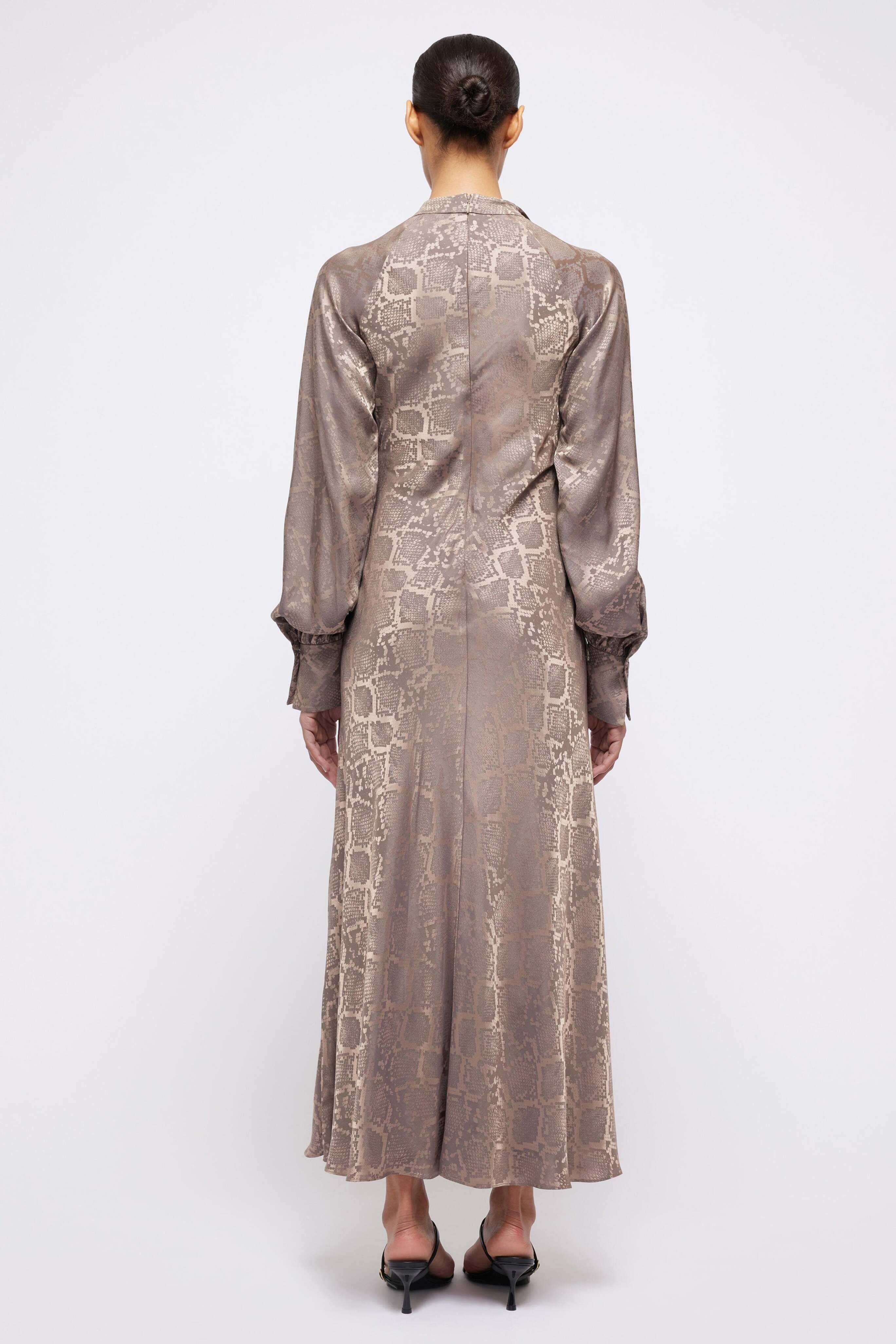 SIMKHAI Tawney Long Sleeve Dress