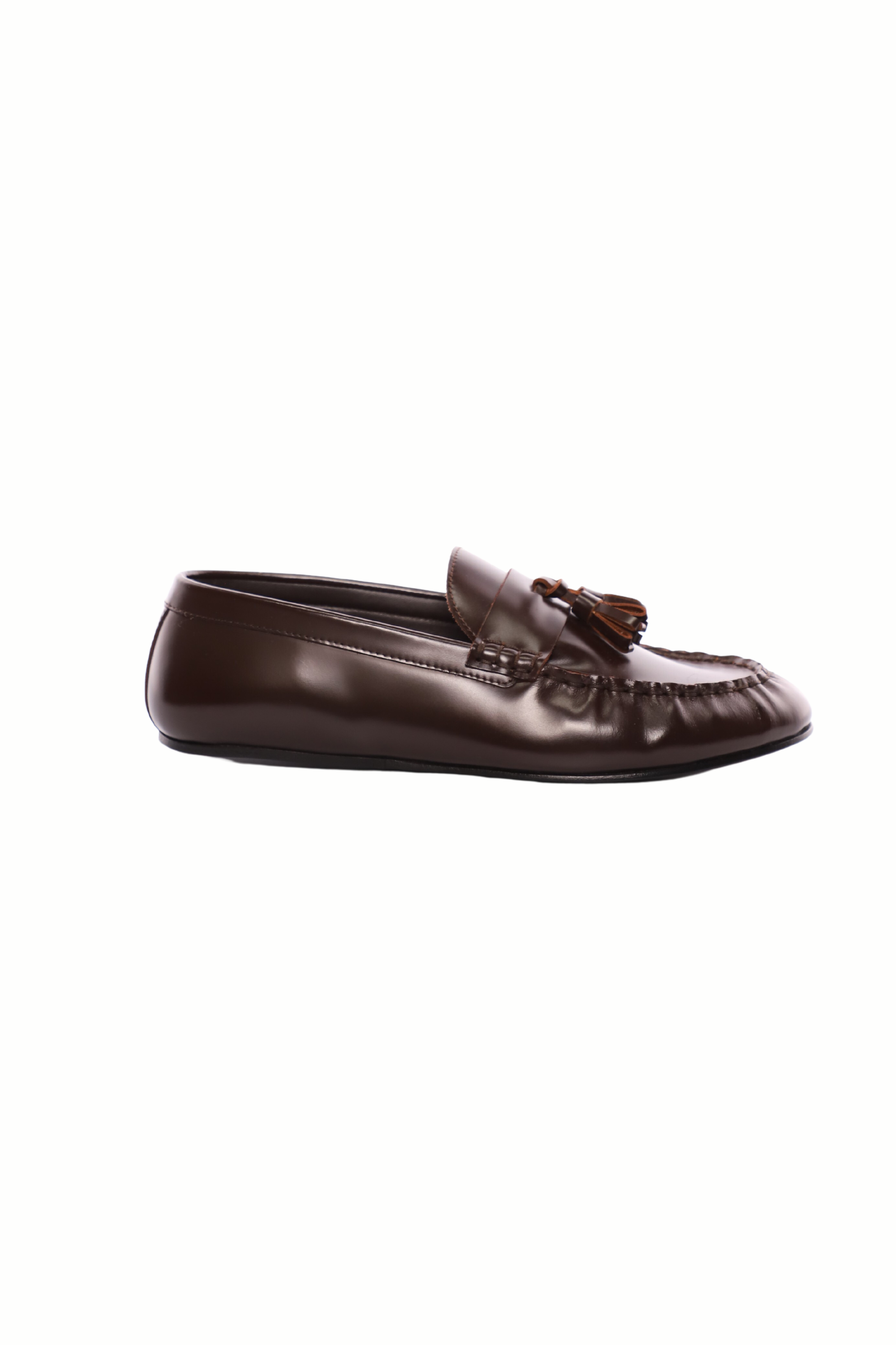 THE ROW Men's Brown Loafers