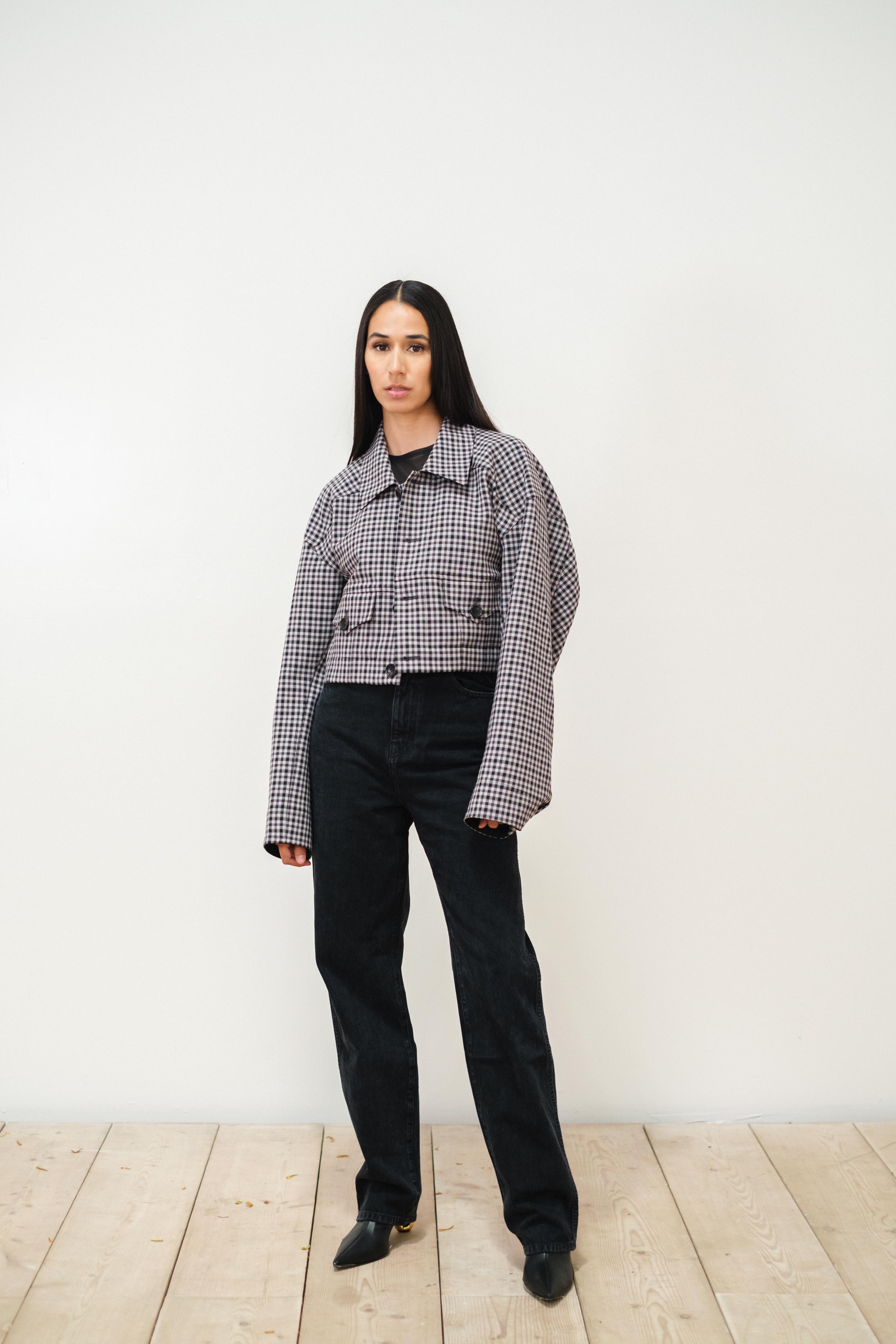 Cropped Jean Jacket