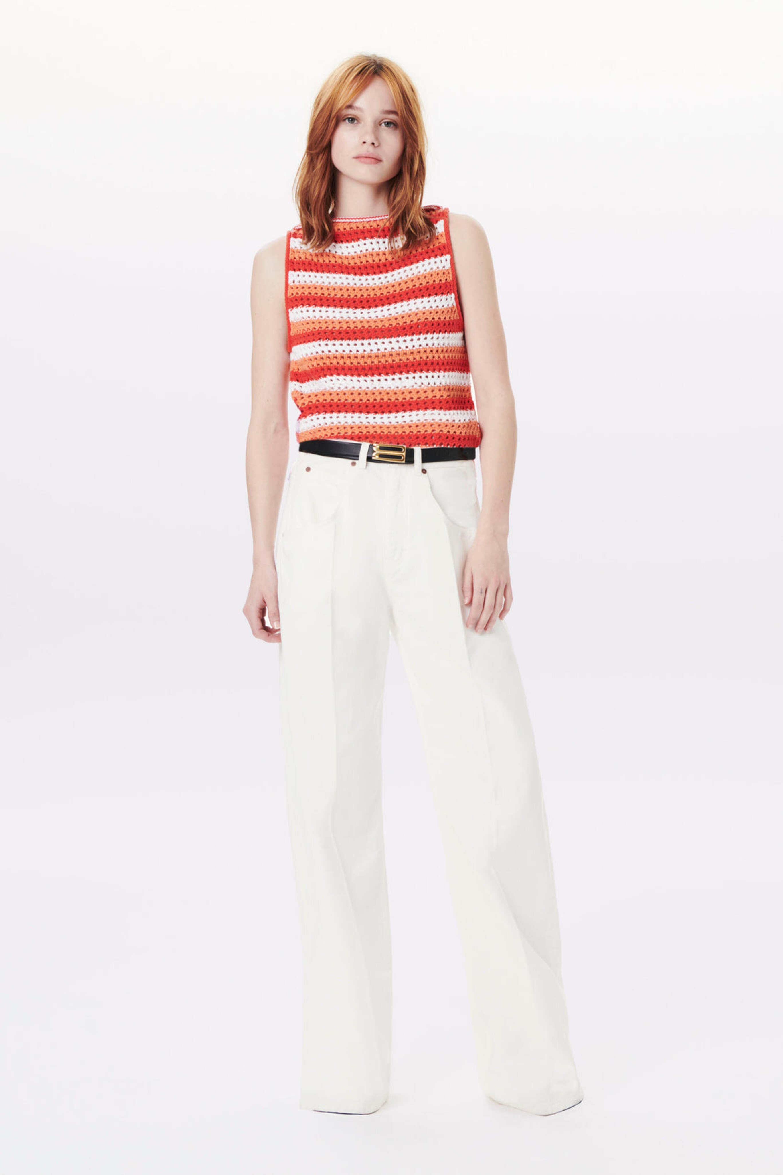Stripe Knit Top
