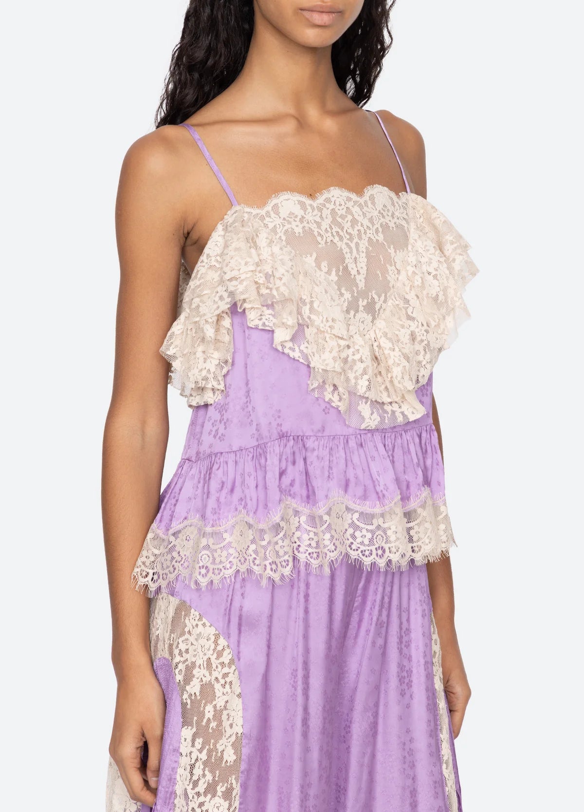 Ethel Solid Camisole Top in Lilac