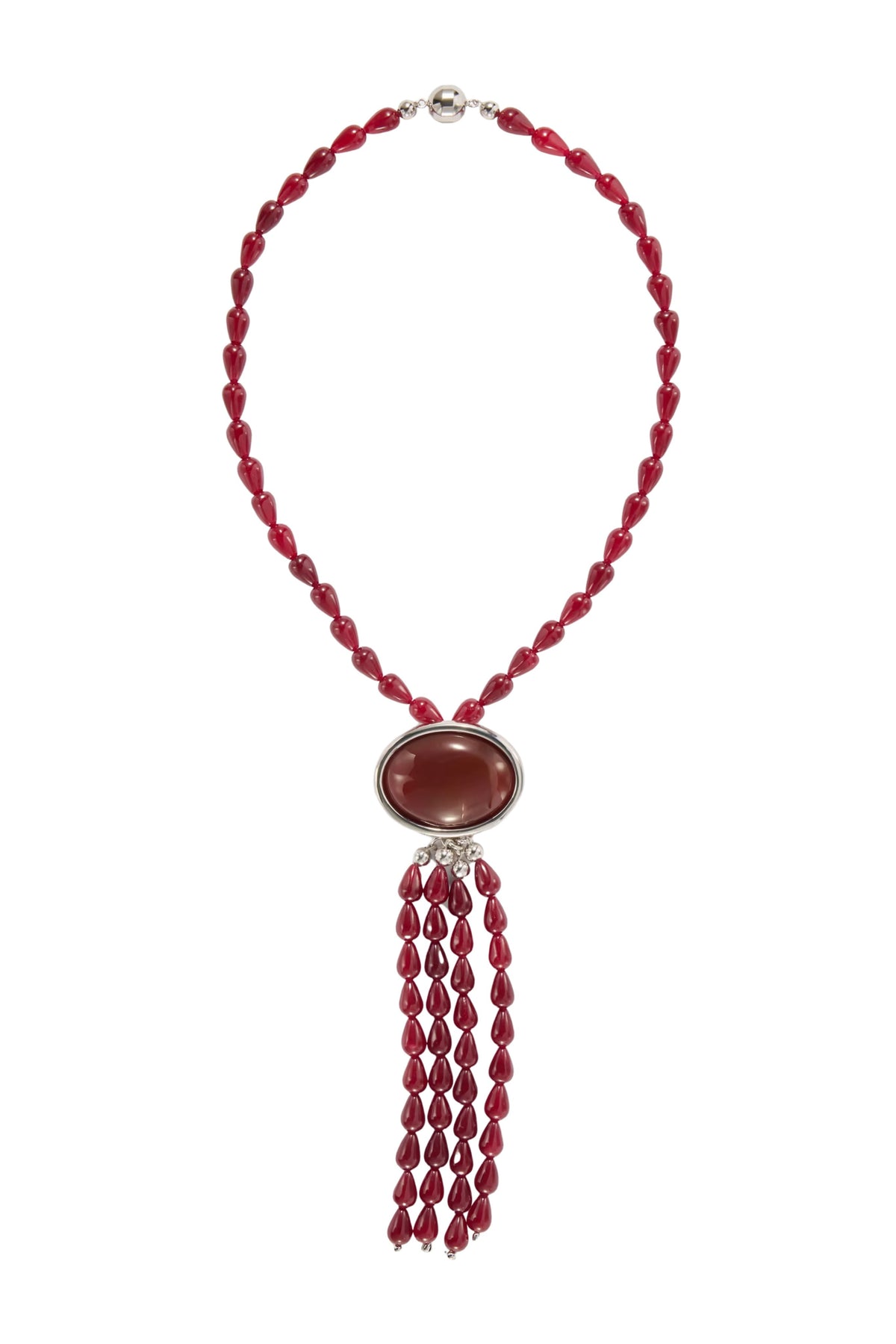 Clio Necklace - Red