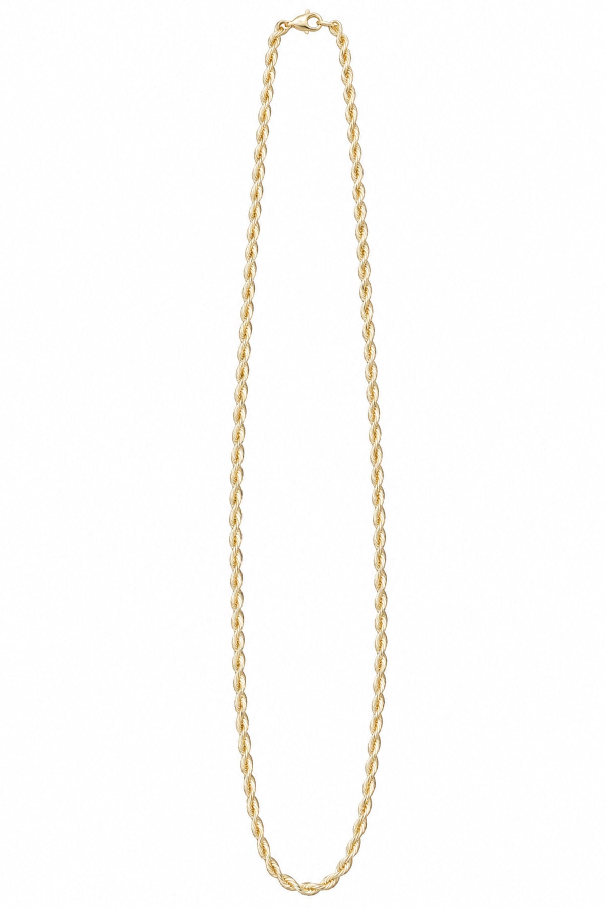 2.5mm Twisted Rope Chain Necklace - 20"