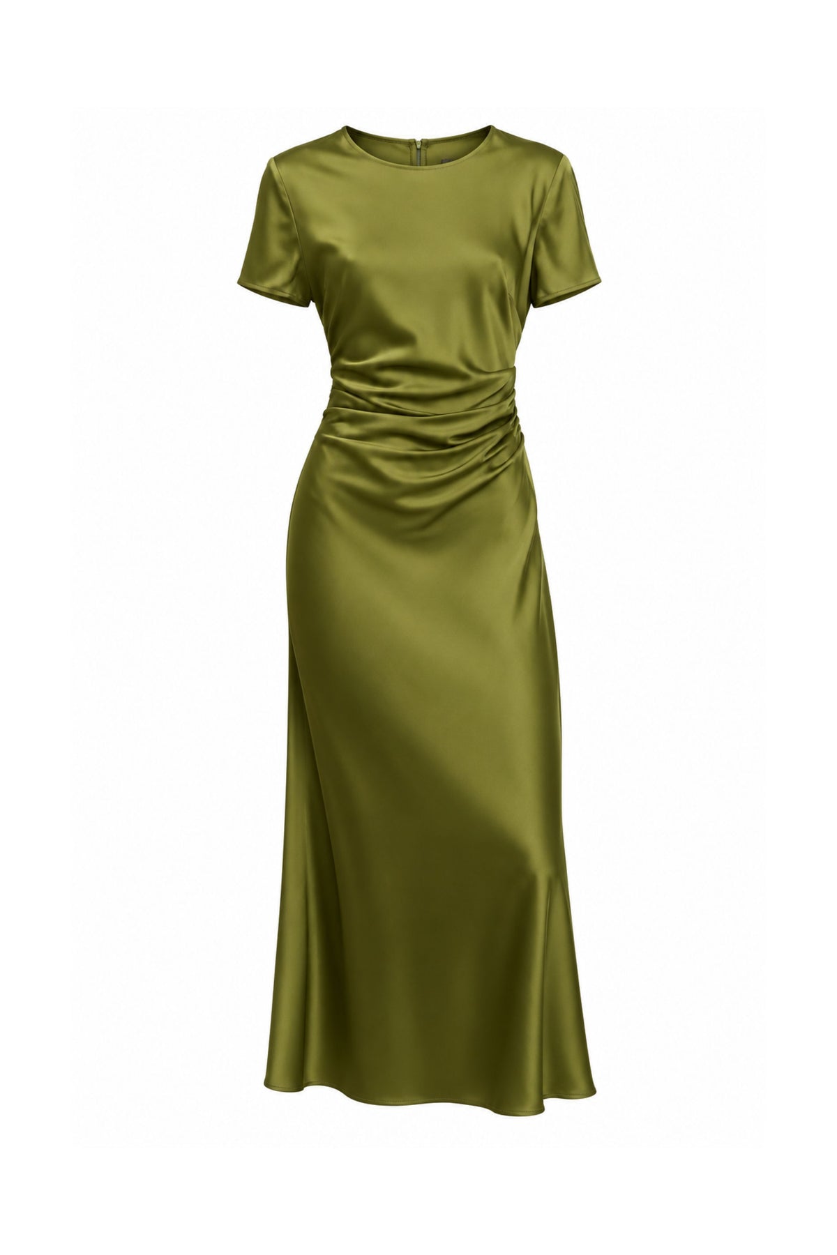 Marcel Silk Dress - Pear