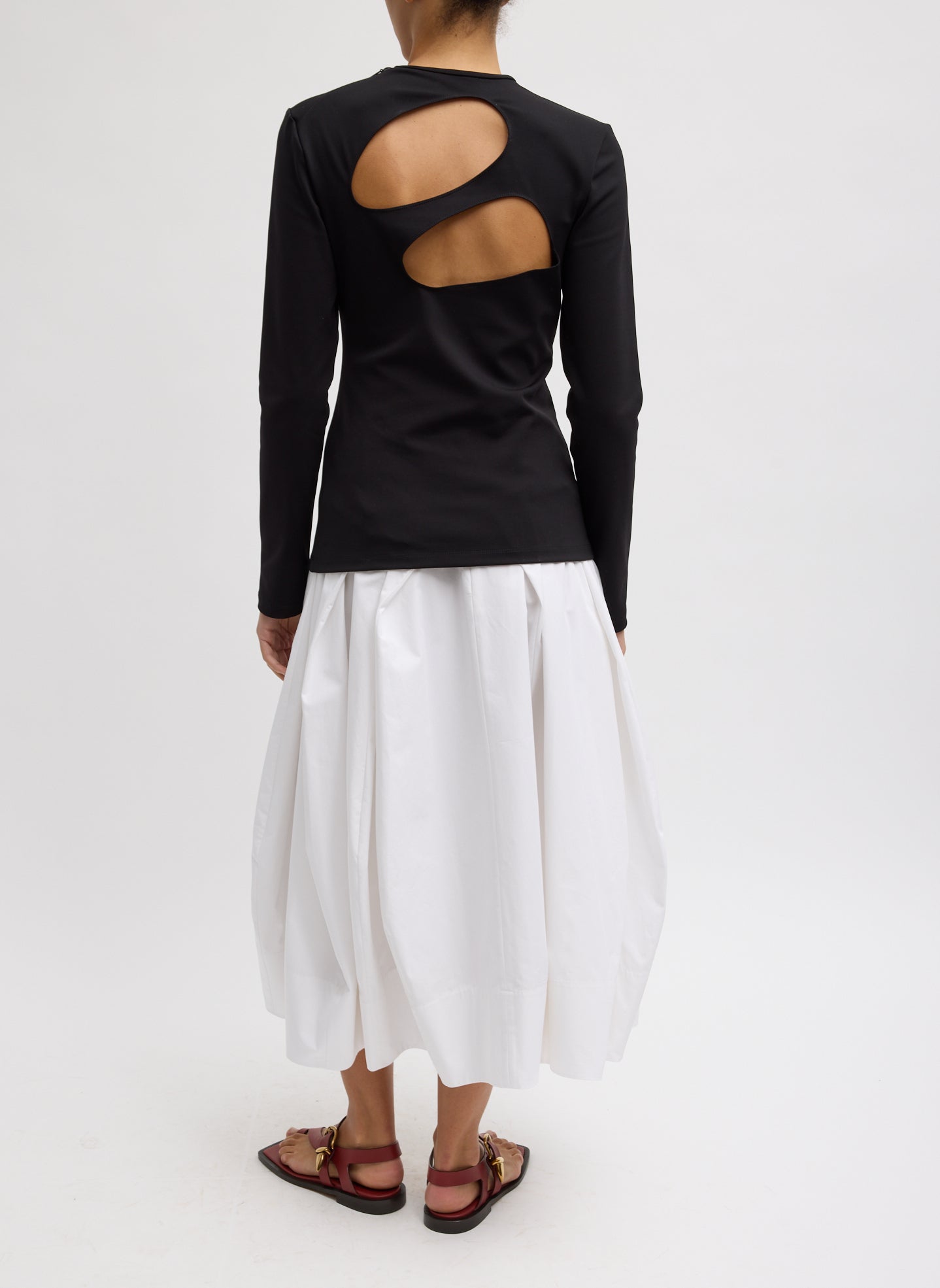 COMPACT ULTRA STRETCH CUT OUT BACK TOP