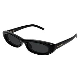 SL 557 SHADE PLUMP Sunglasses - Black/Black/Black