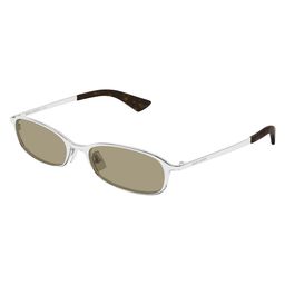SL 934 MIA Sunglasses - Silver/Silver/Grey