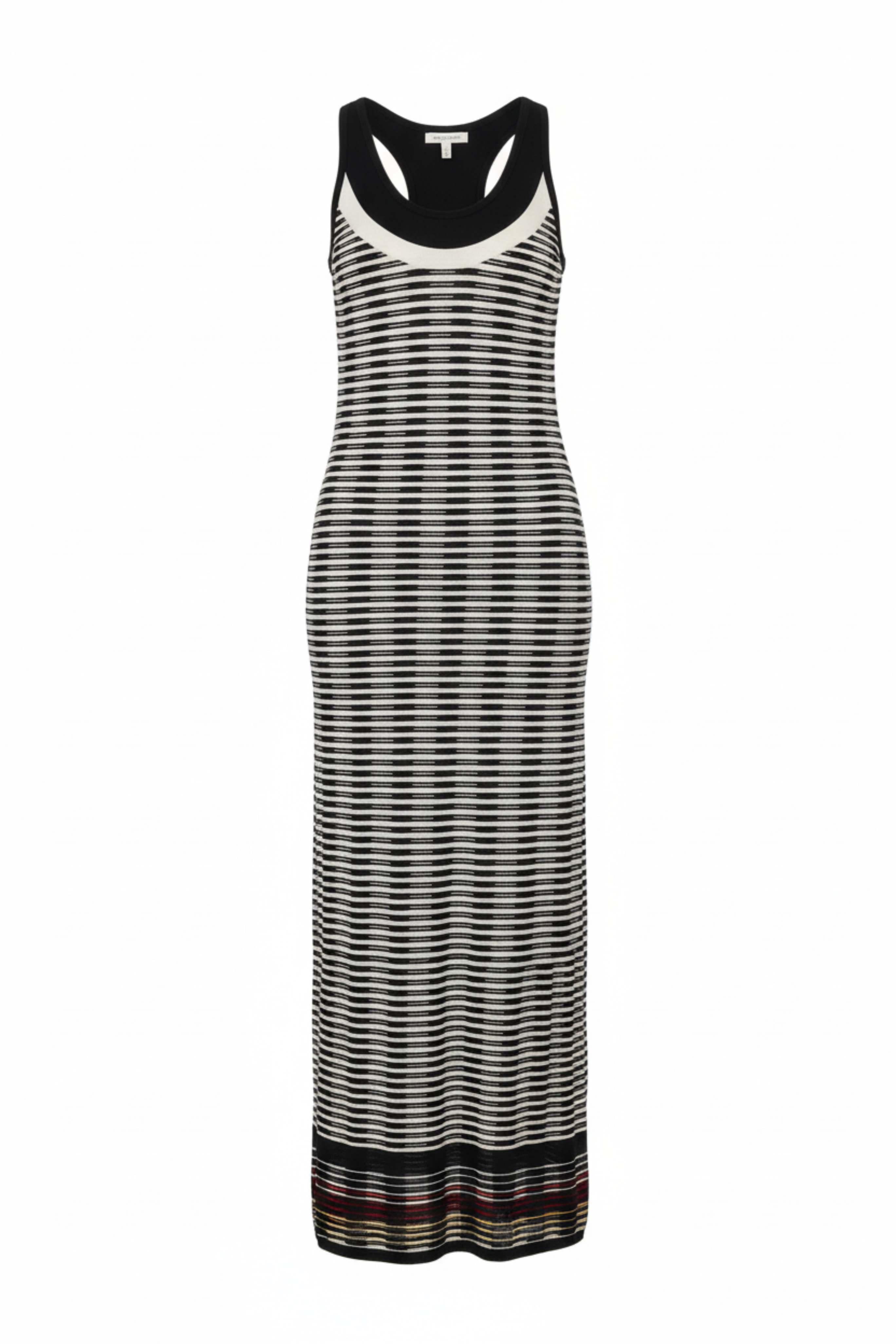 Wave Knit Tank Maxi Dress