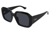 Square Izia Sunglasses - Black