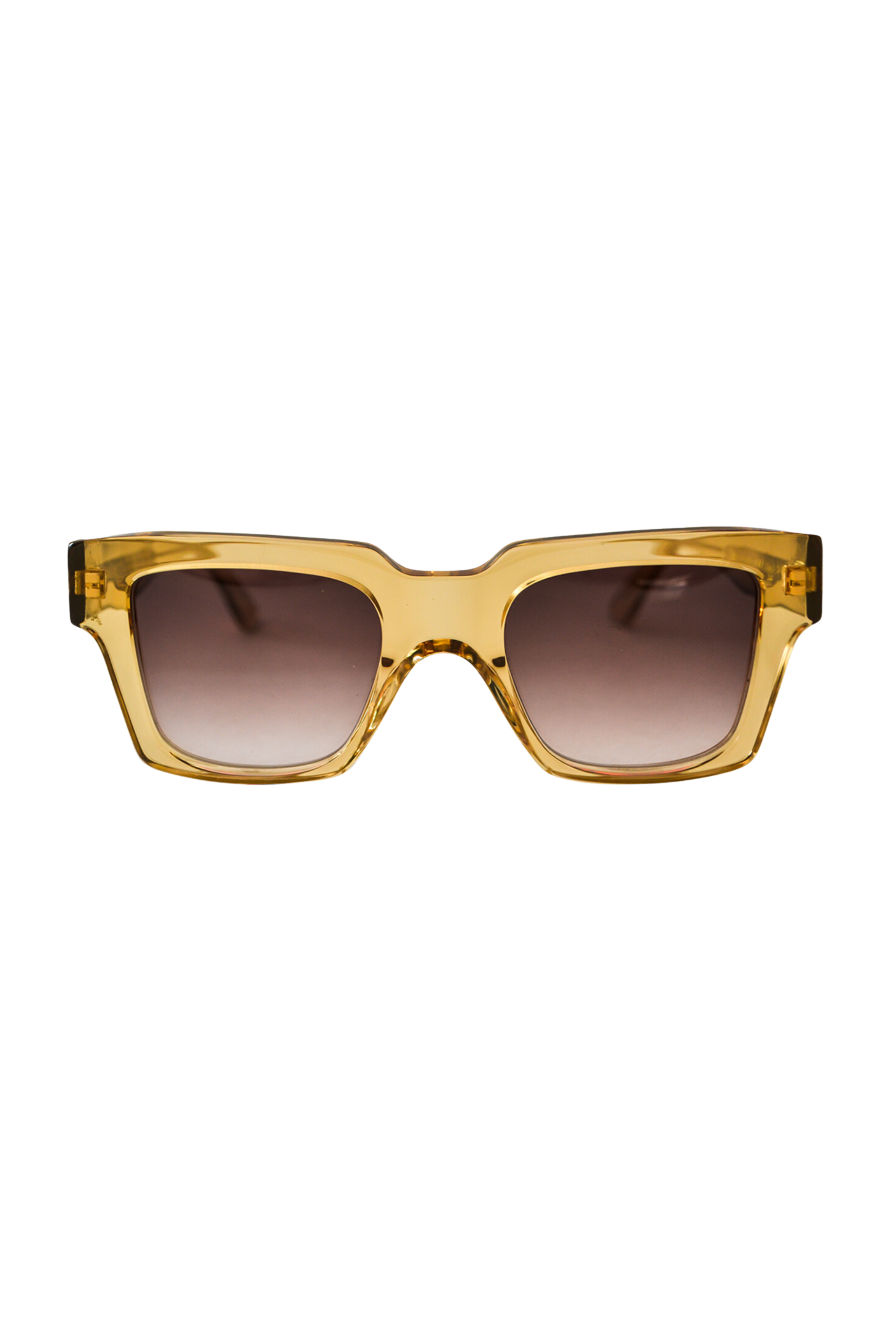 KIMEZE Mahi Yellow Gold Crystal Sunglasses